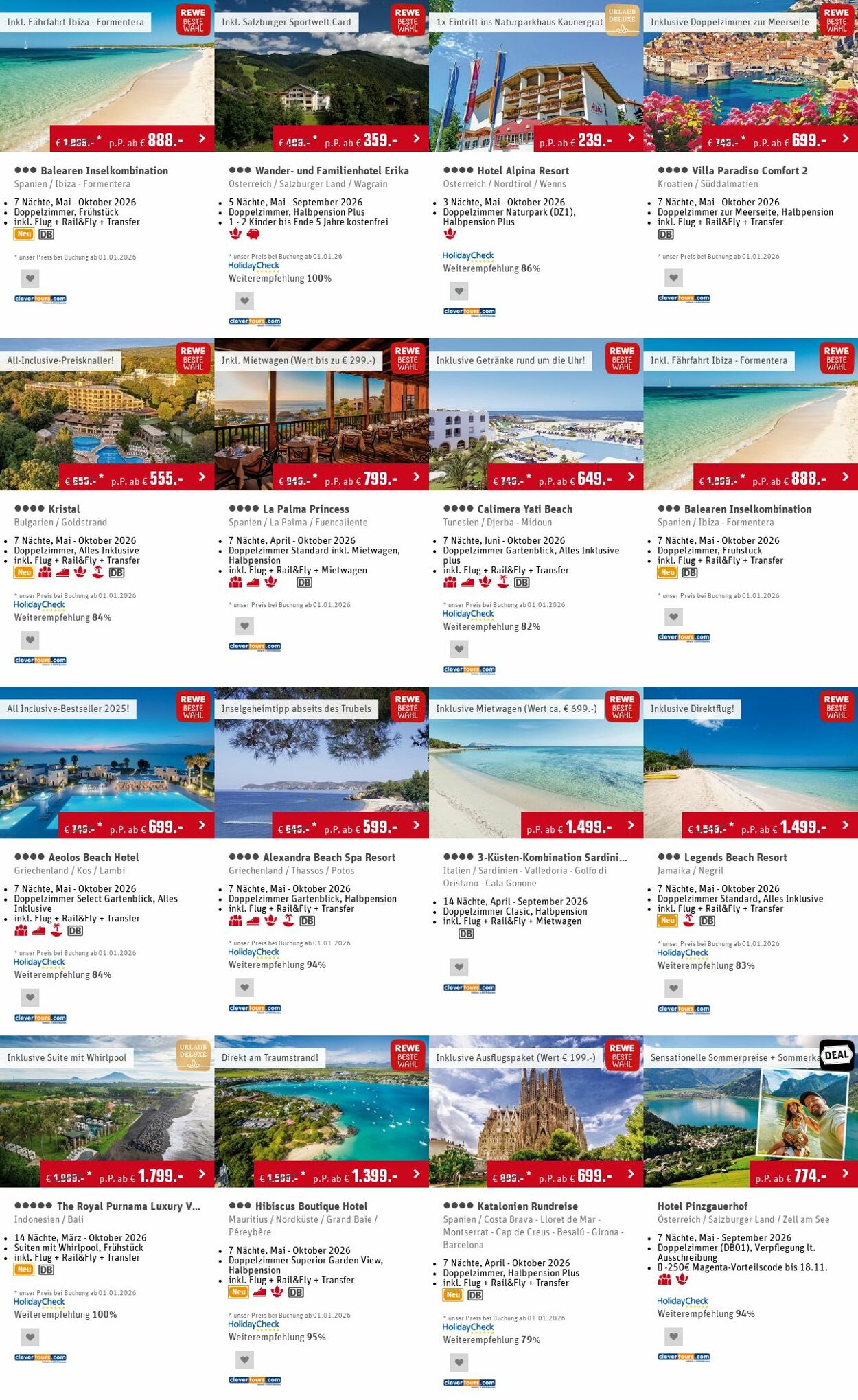 Prospekt Rewe 17.11.2025 - 26.11.2025