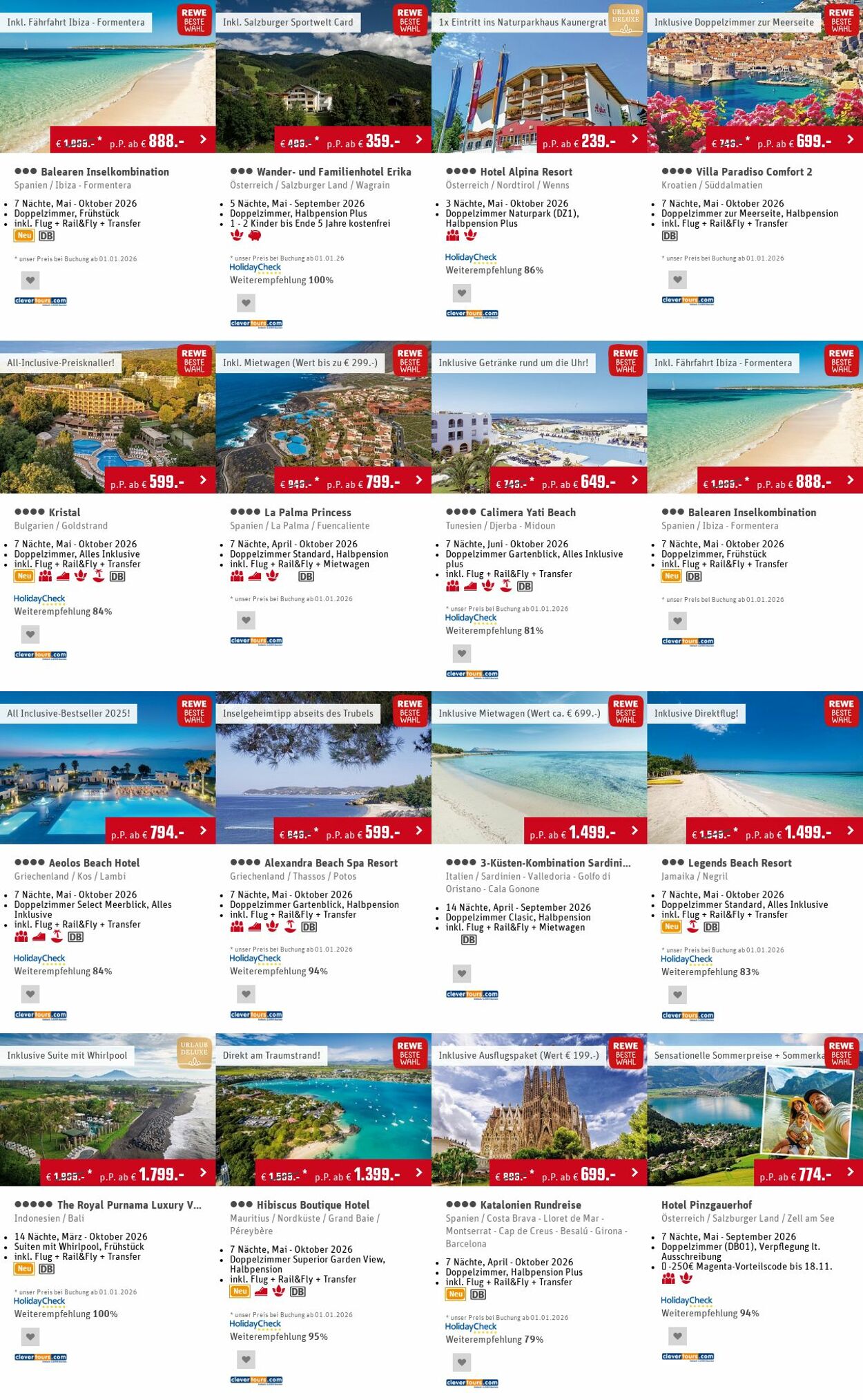 Prospekt Rewe 01.12.2025 - 10.12.2025
