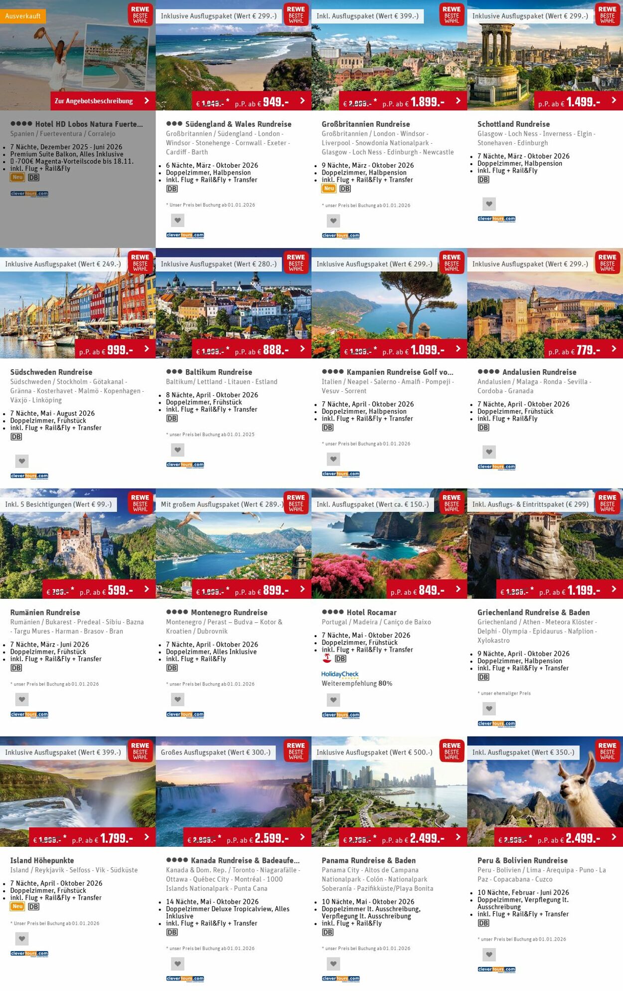 Prospekt Rewe 01.12.2025 - 10.12.2025