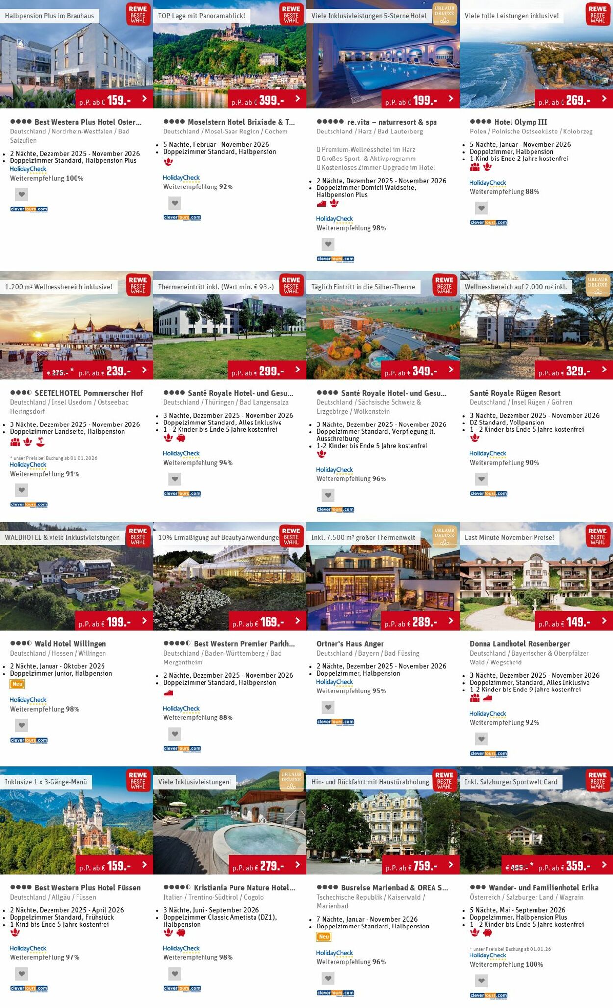 Prospekt Rewe 01.12.2025 - 10.12.2025