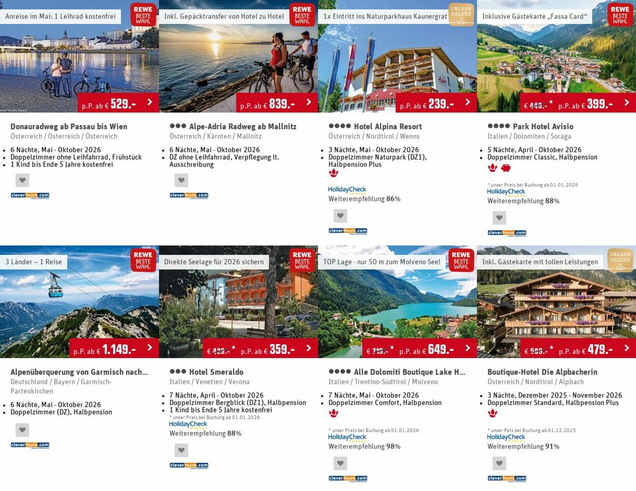 Prospekt Rewe 24.11.2025 - 03.12.2025