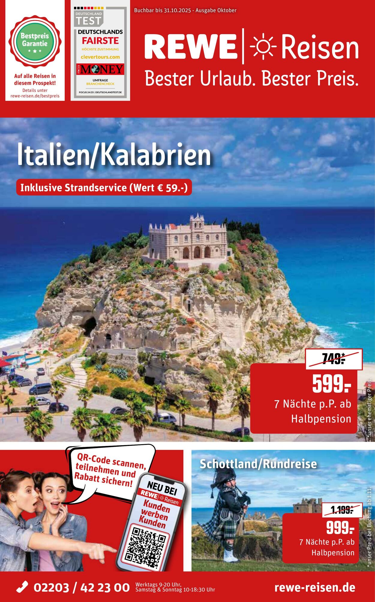 Prospekt Rewe 02.10.2025 - 16.10.2025