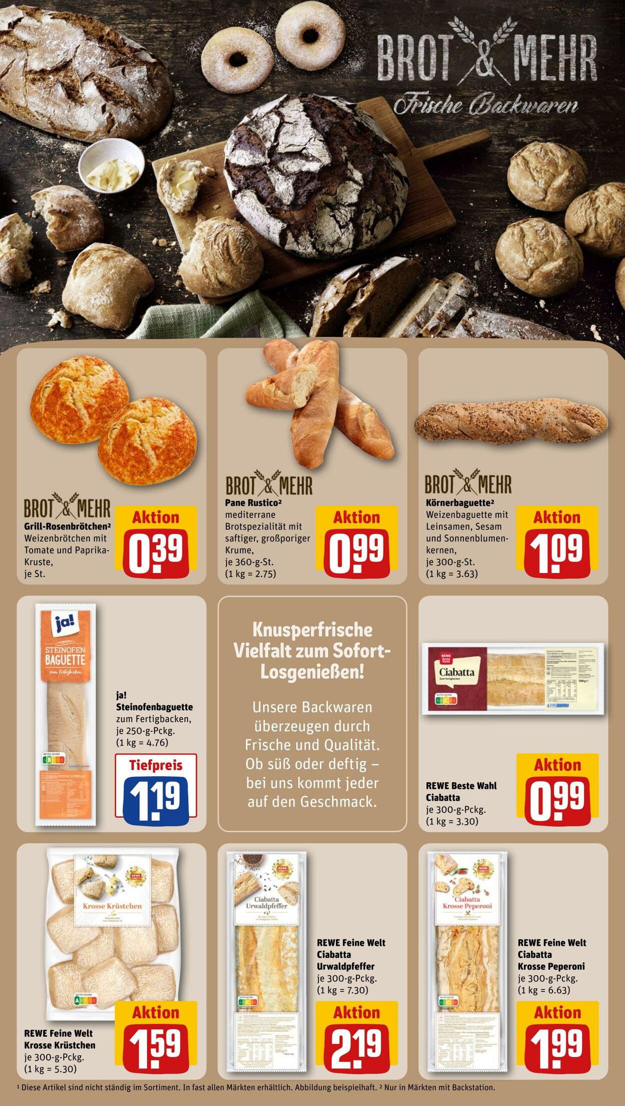 Prospekt Rewe 28.07.2024 - 03.08.2024