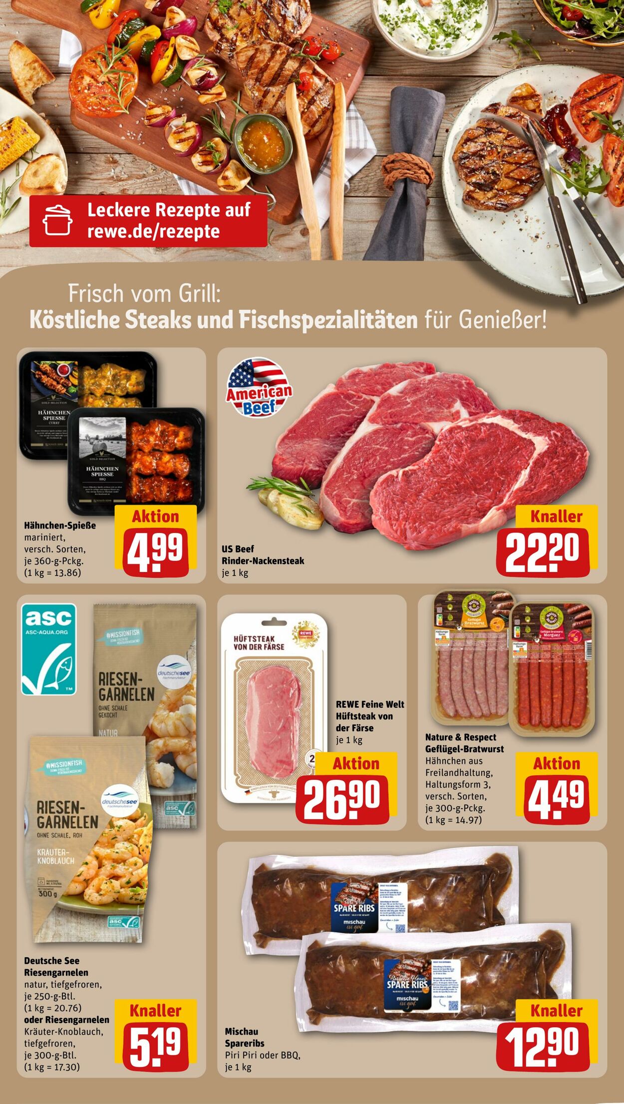 Prospekt Rewe 28.07.2024 - 03.08.2024