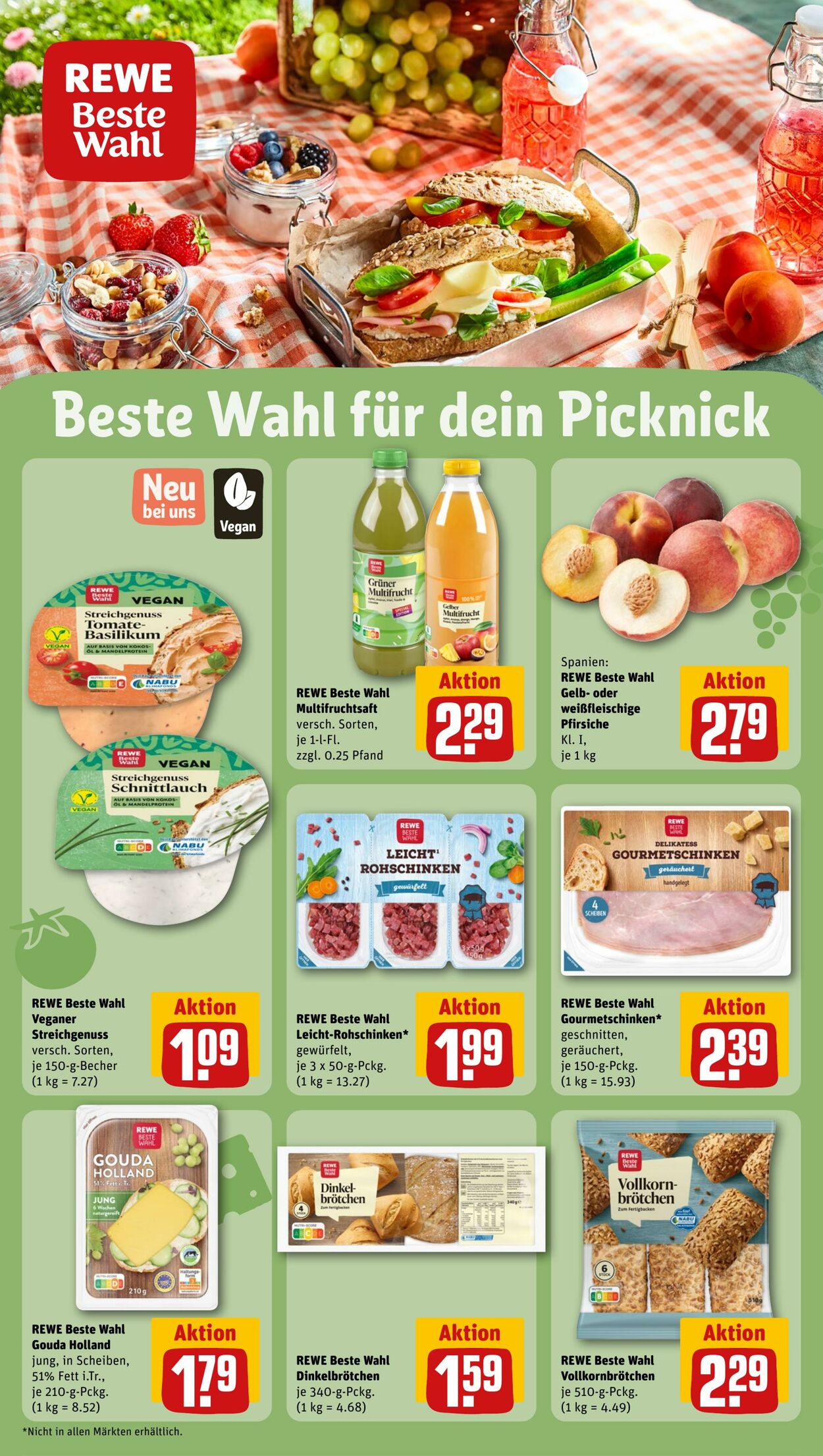 Prospekt Rewe 28.07.2024 - 03.08.2024