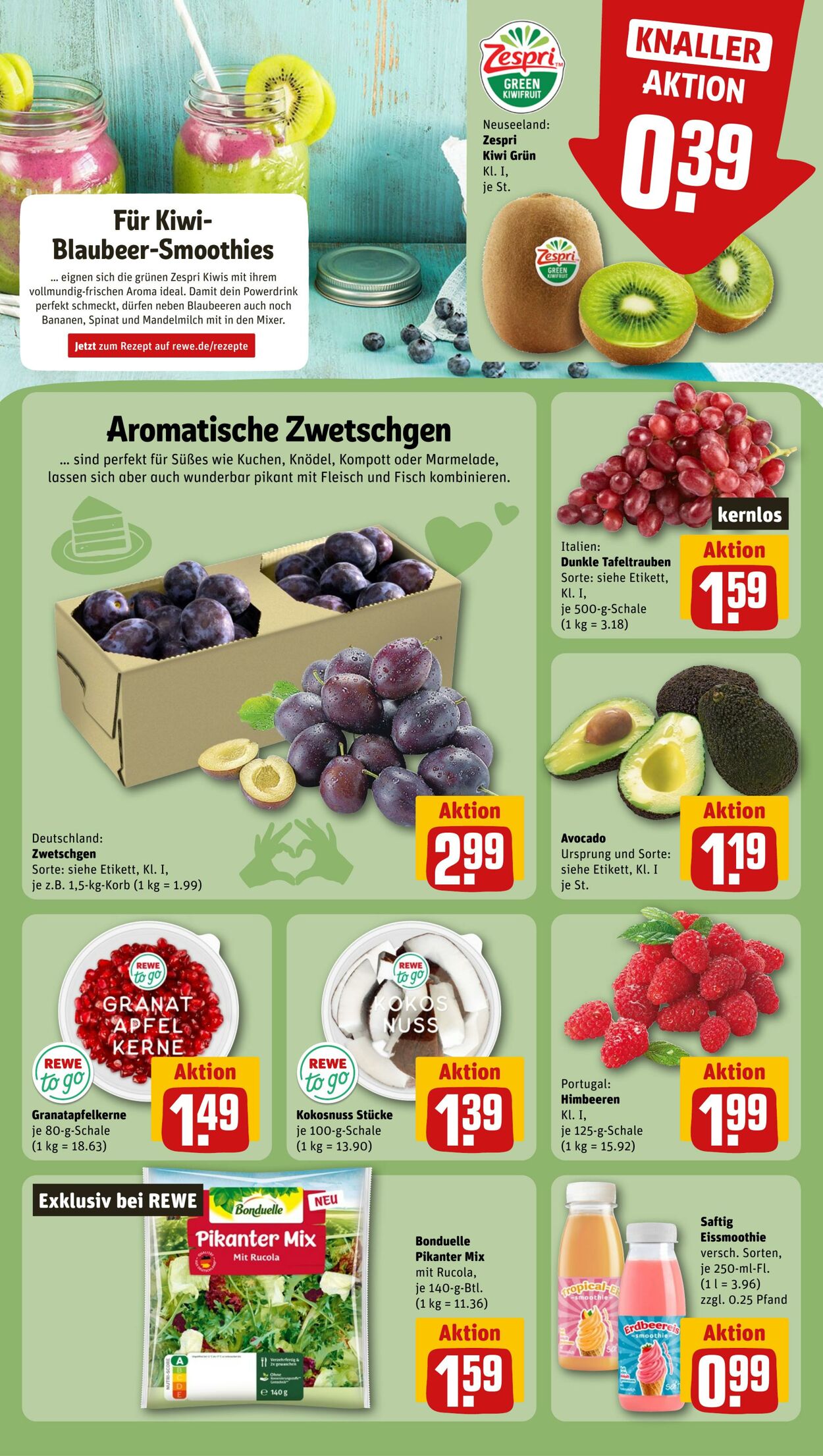 Prospekt Rewe 28.07.2024 - 03.08.2024