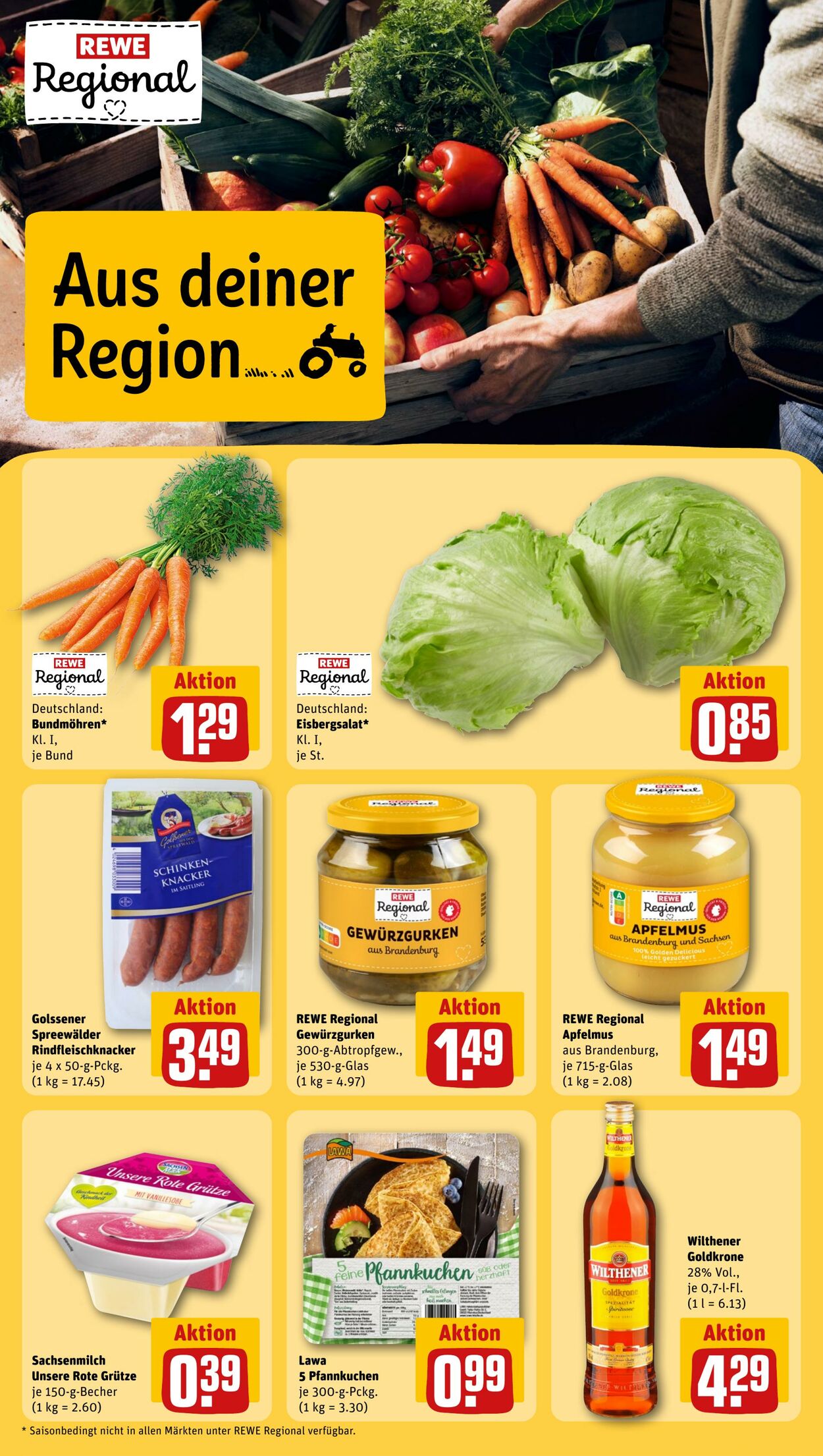 Prospekt Rewe 08.07.2024 - 13.07.2024