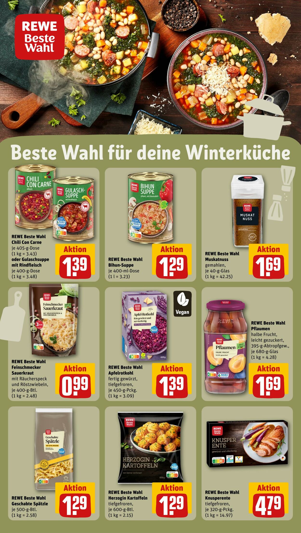 Prospekt Rewe 04.11.2024 - 09.11.2024