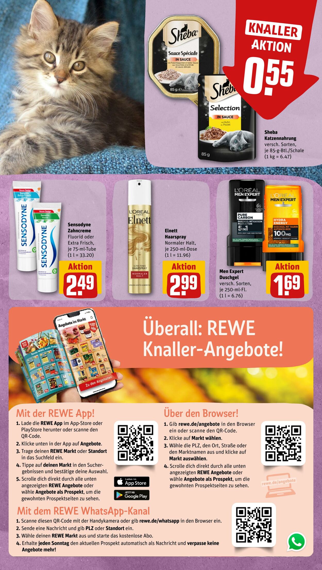 Prospekt Rewe 19.06.2023 - 24.06.2023