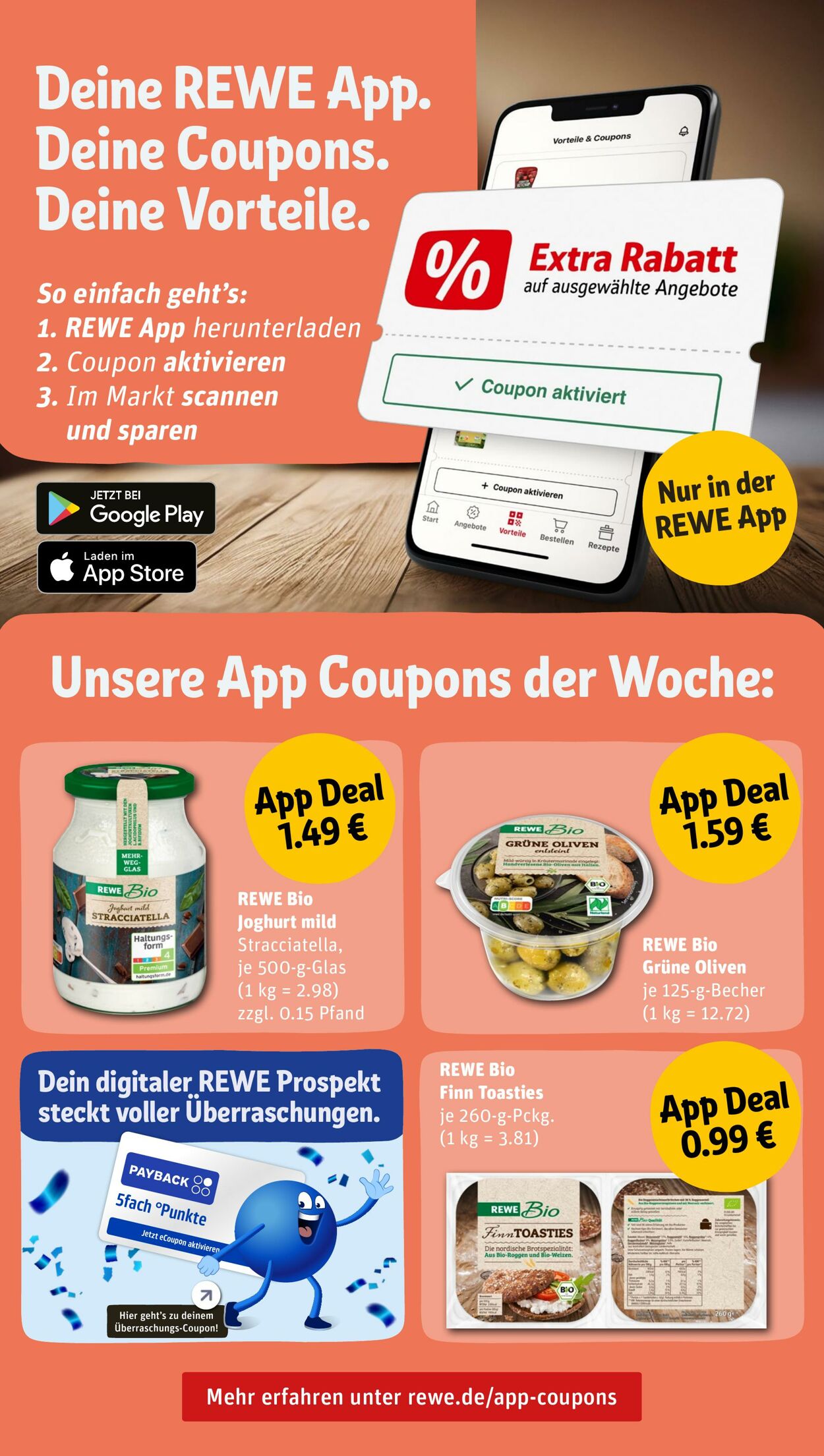 Prospekt Rewe 19.06.2023 - 24.06.2023