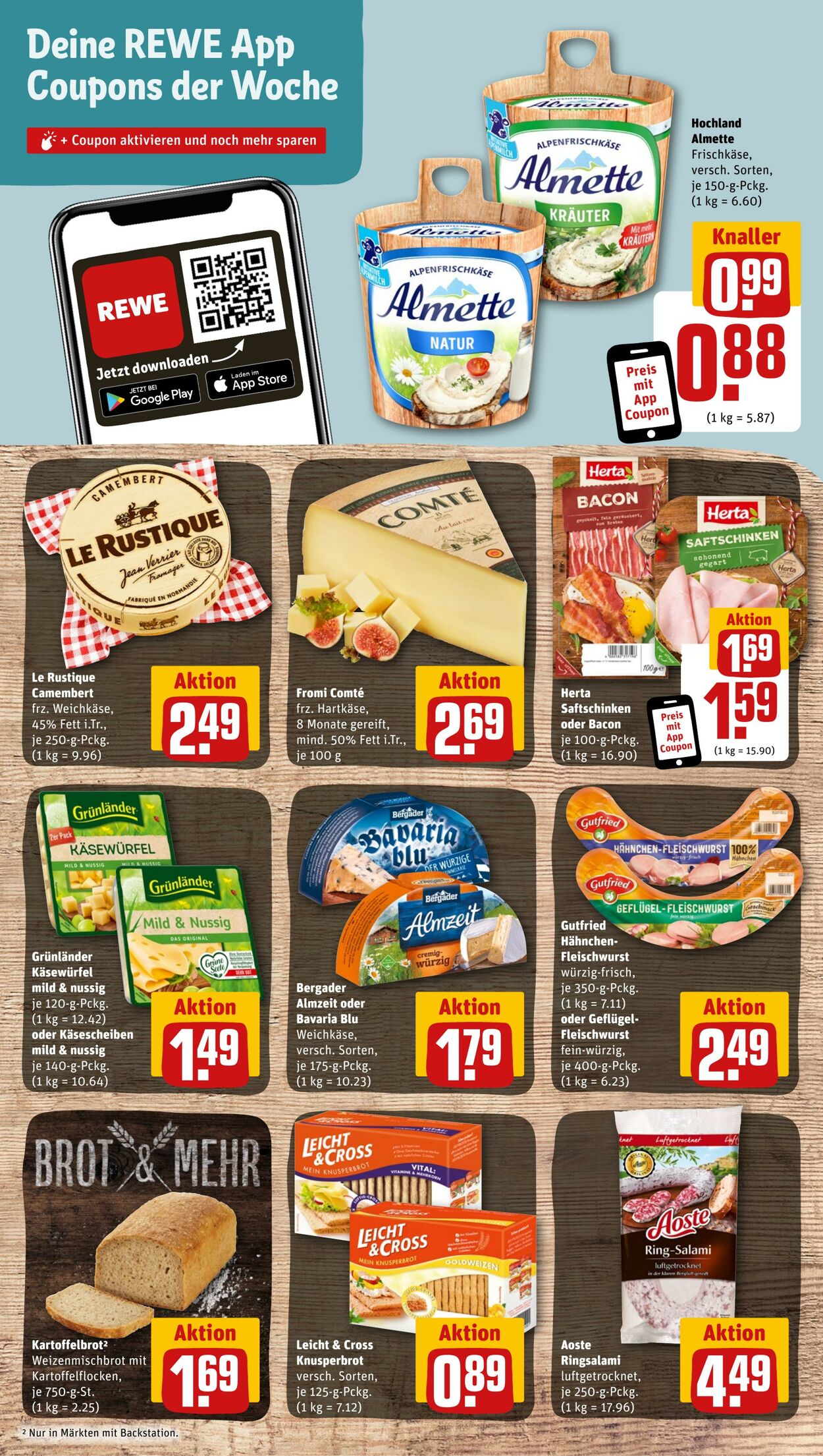 Prospekt Rewe 19.06.2023 - 24.06.2023