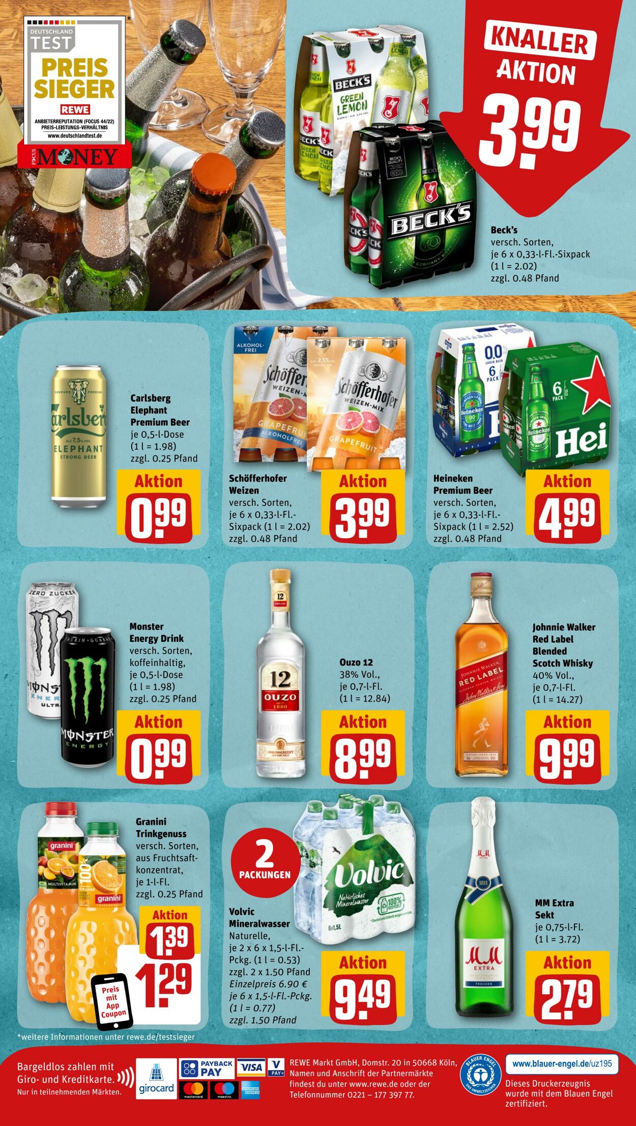 Prospekt Rewe 19.06.2023 - 24.06.2023