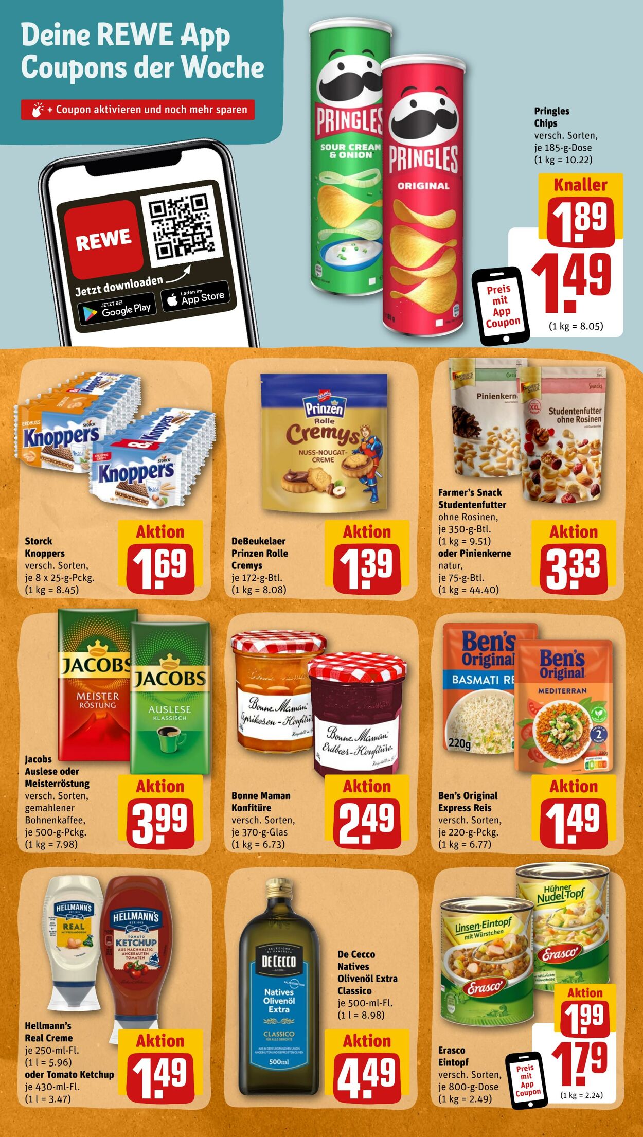 Prospekt Rewe 19.06.2023 - 24.06.2023