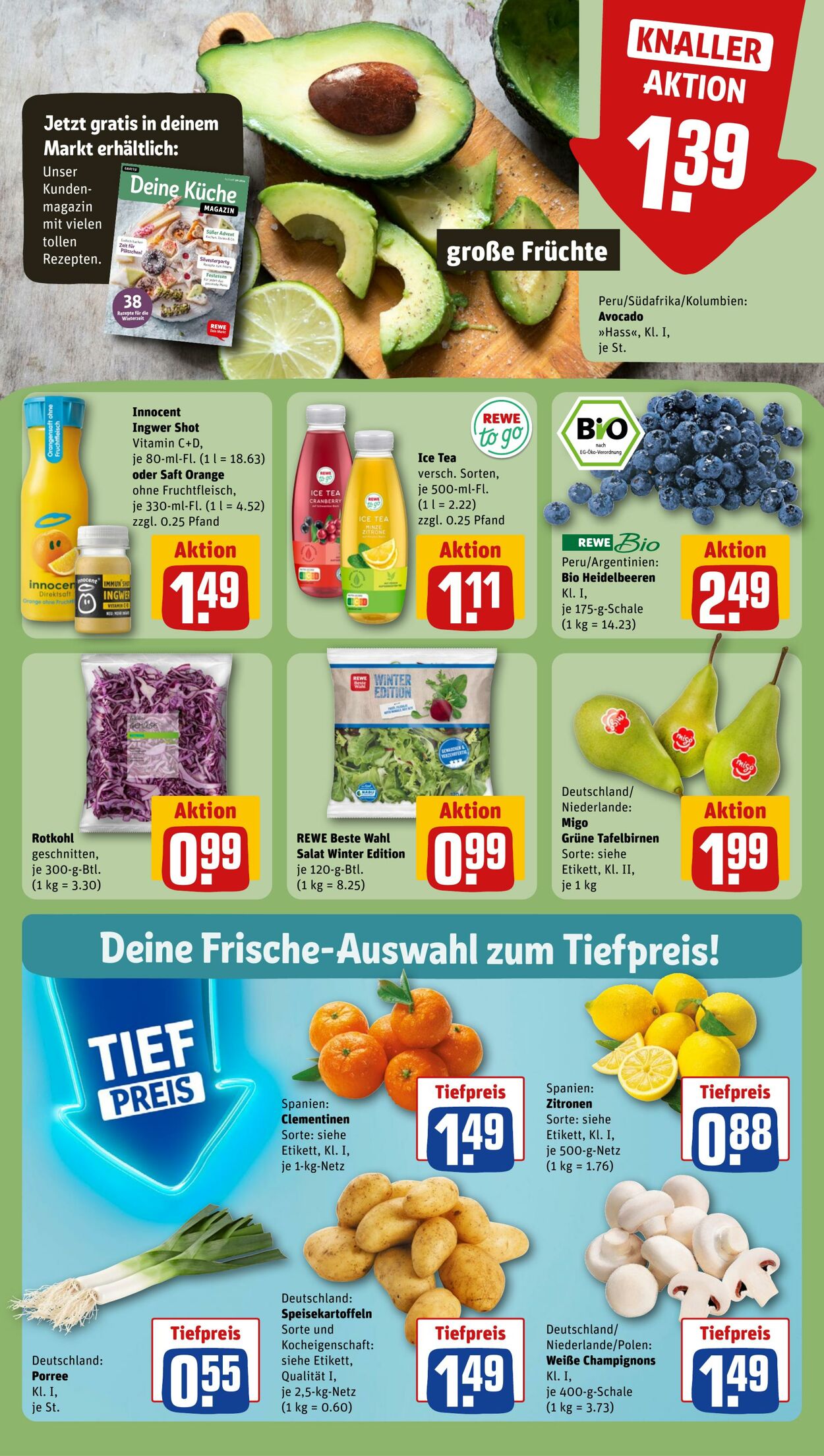 Prospekt Rewe 17.11.2024 - 25.11.2024