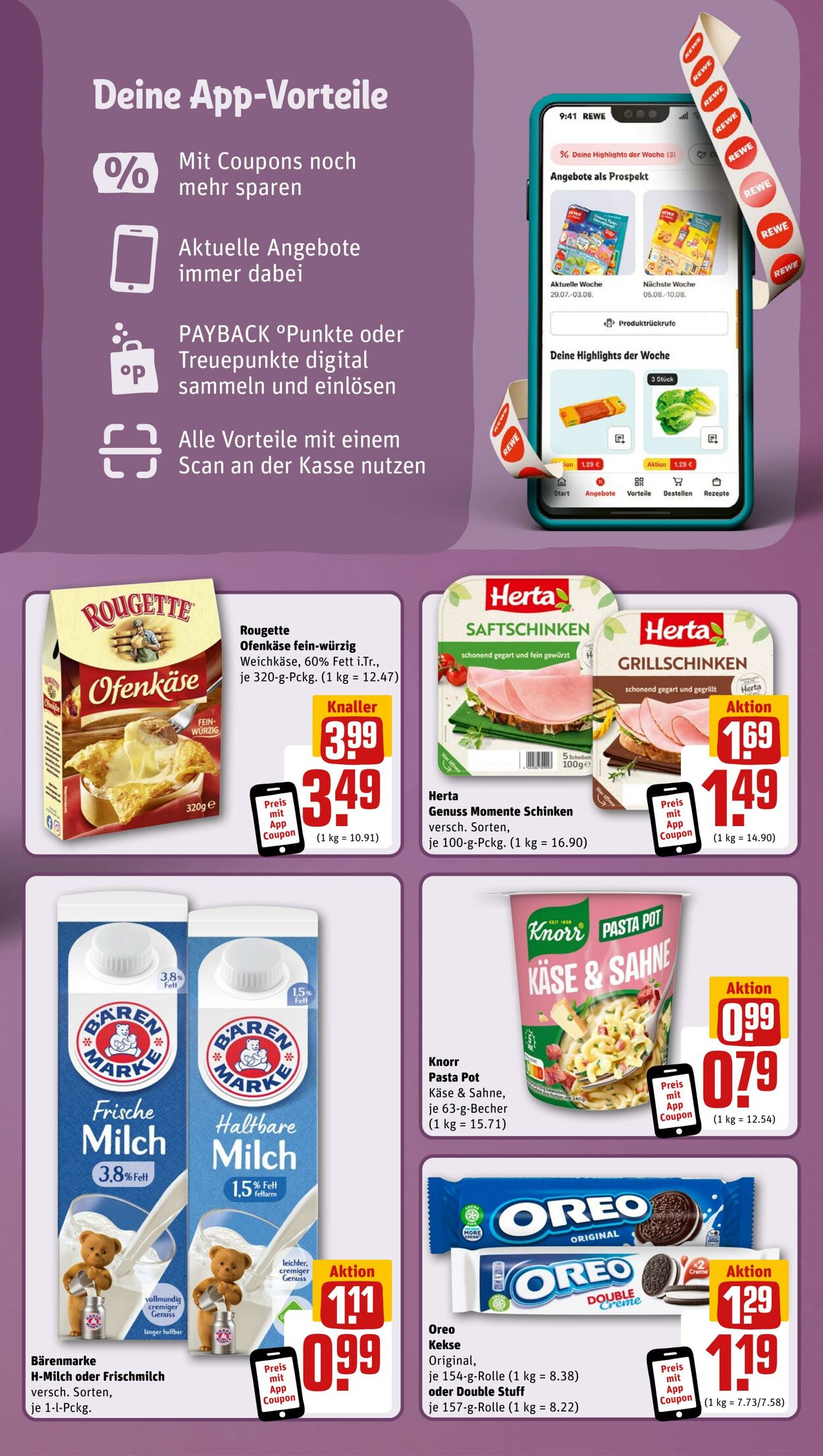 Prospekt Rewe 17.11.2024 - 25.11.2024