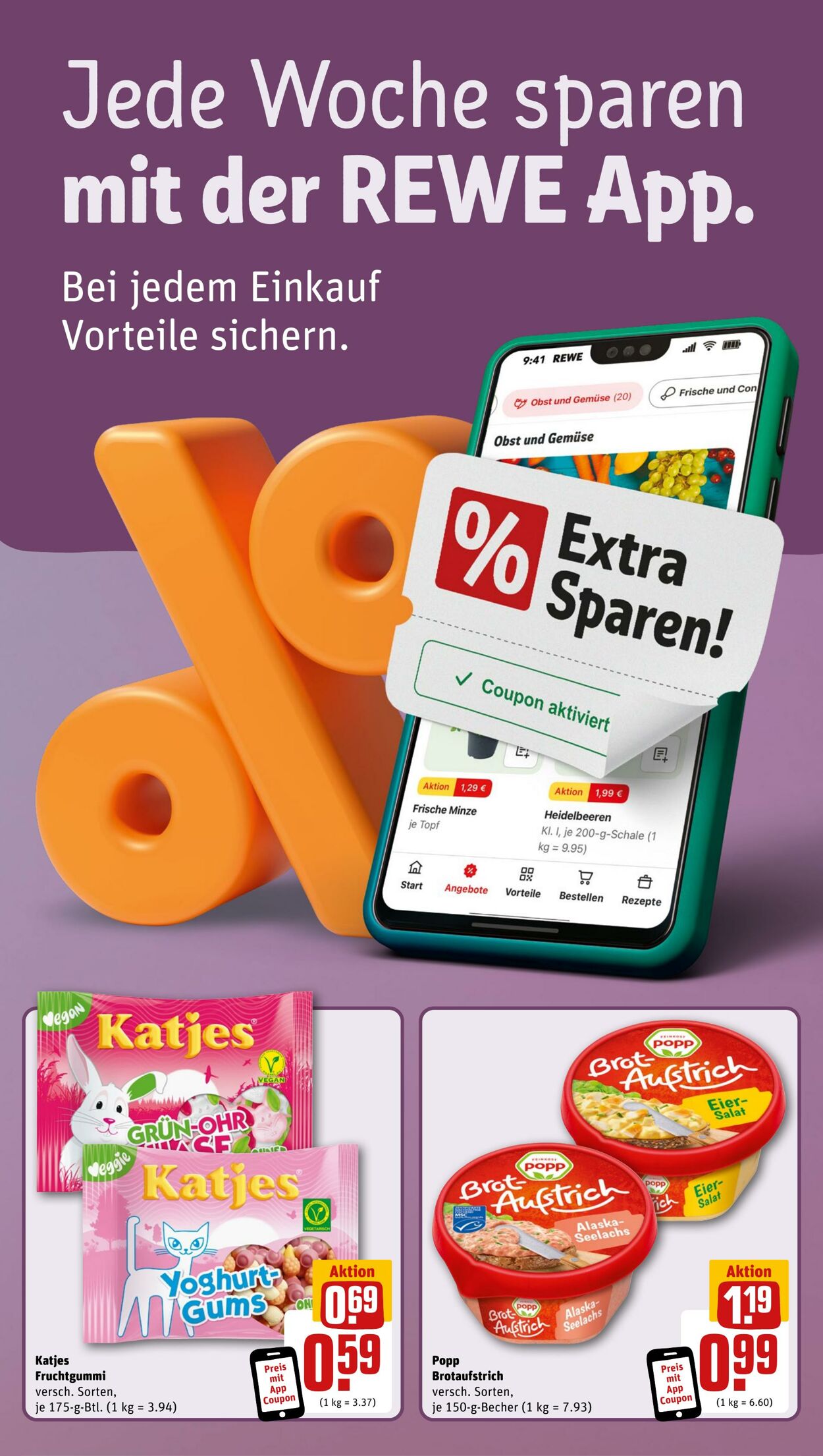 Prospekt Rewe 17.11.2024 - 25.11.2024