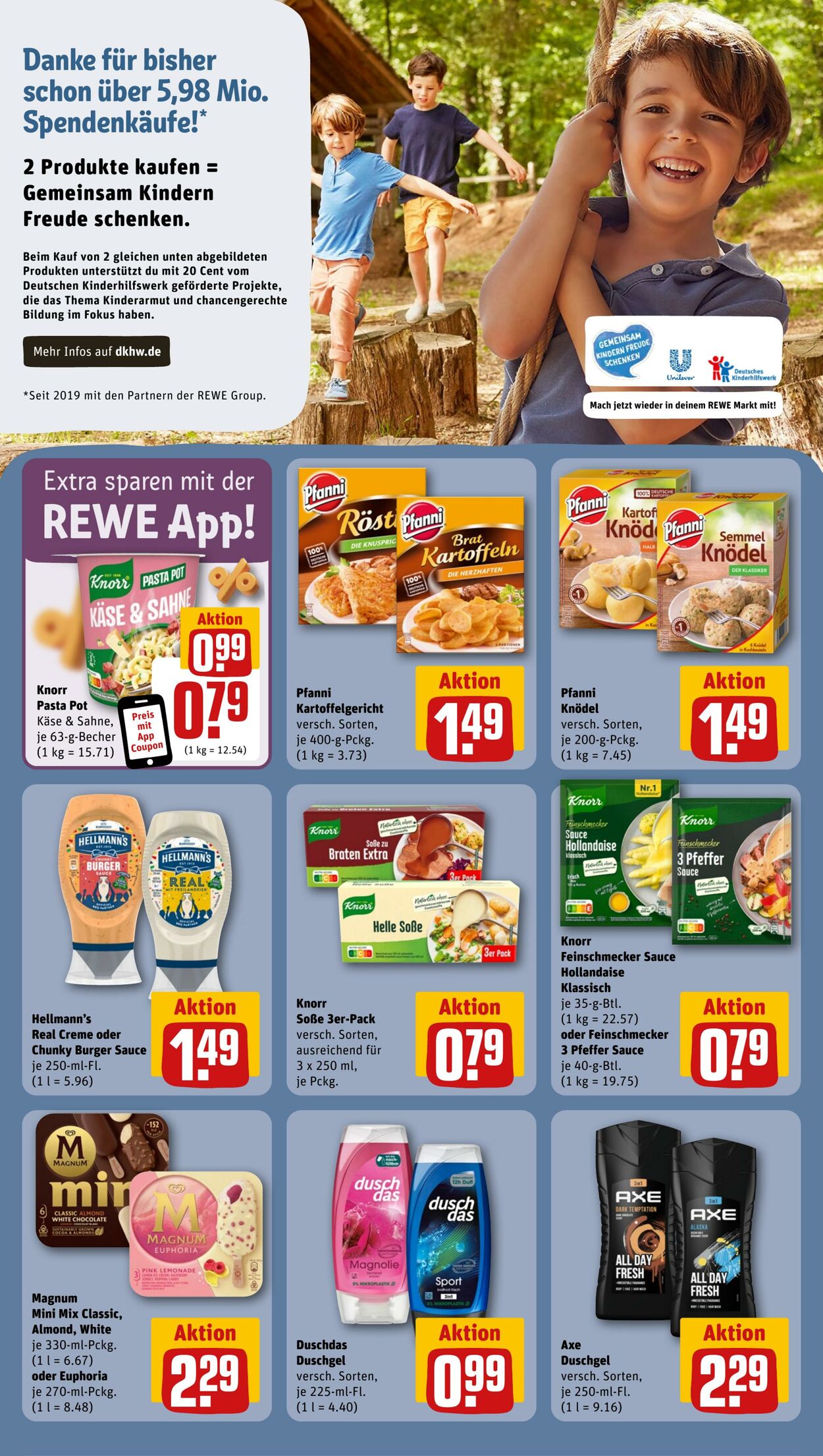 Prospekt Rewe 17.11.2024 - 25.11.2024