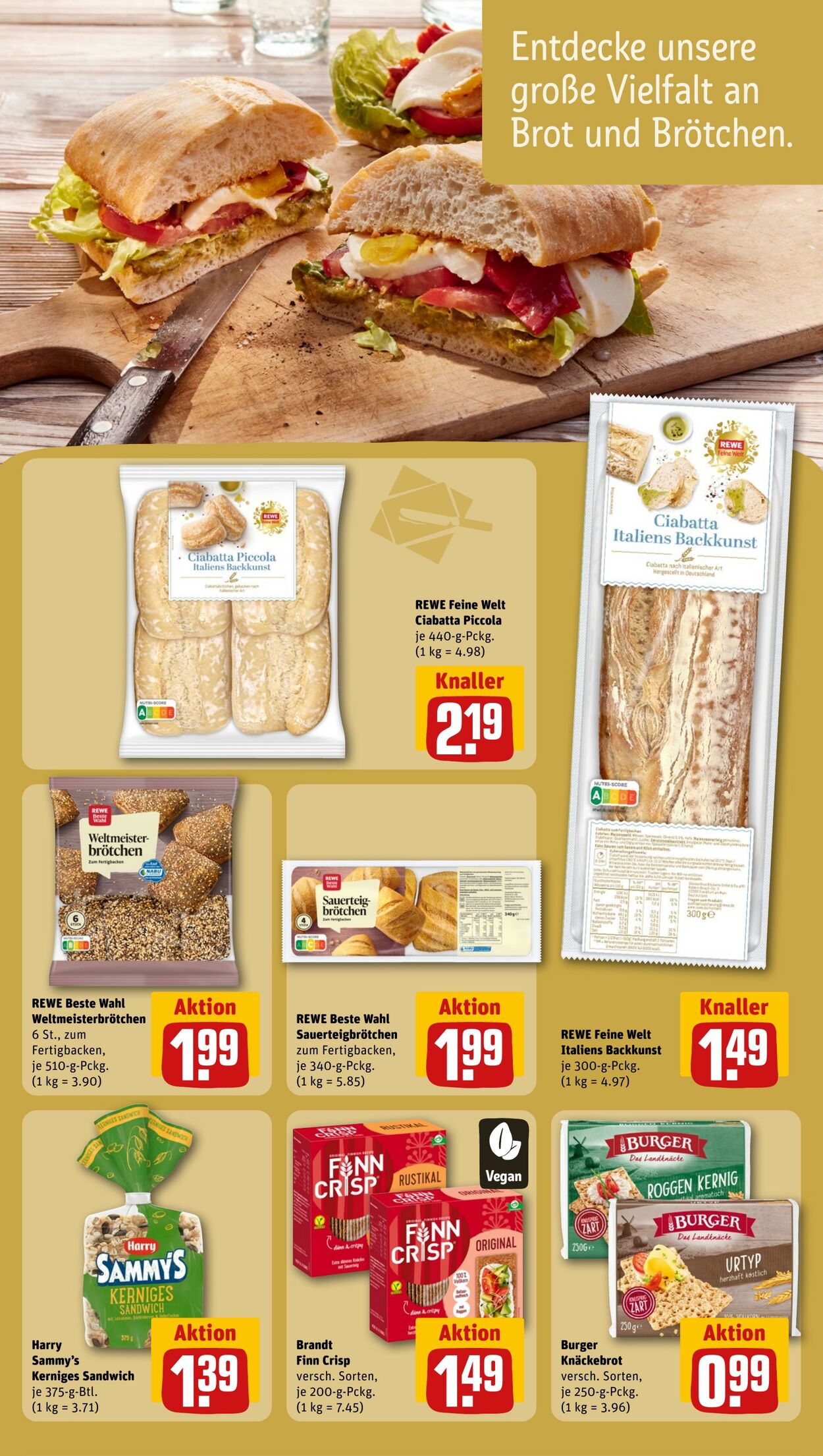 Prospekt Rewe 15.07.2024 - 20.07.2024