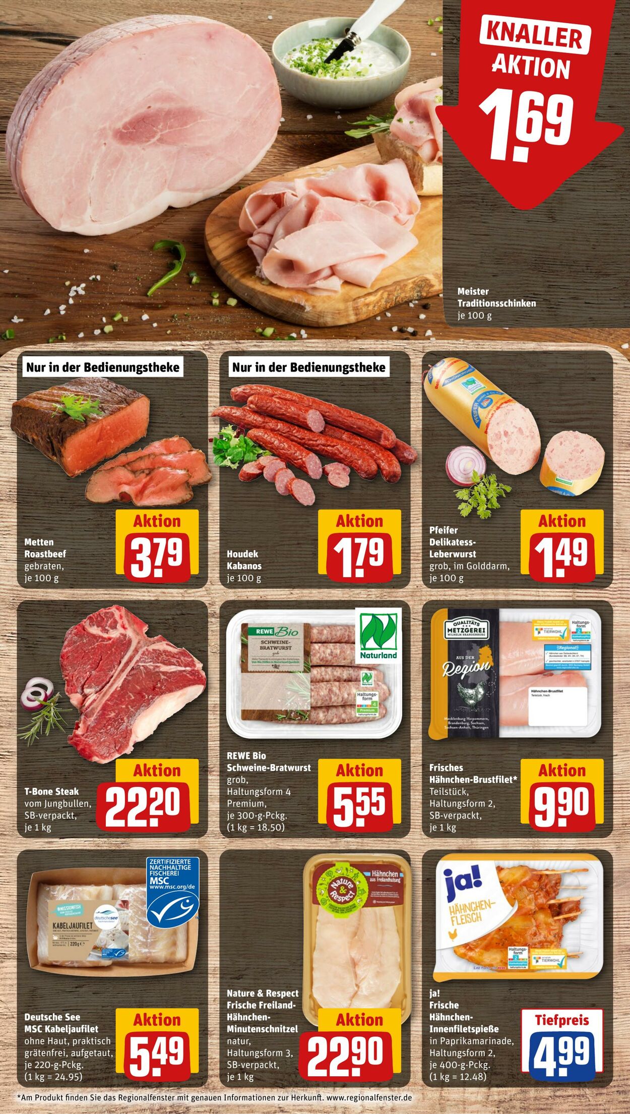 Prospekt Rewe 15.07.2024 - 20.07.2024