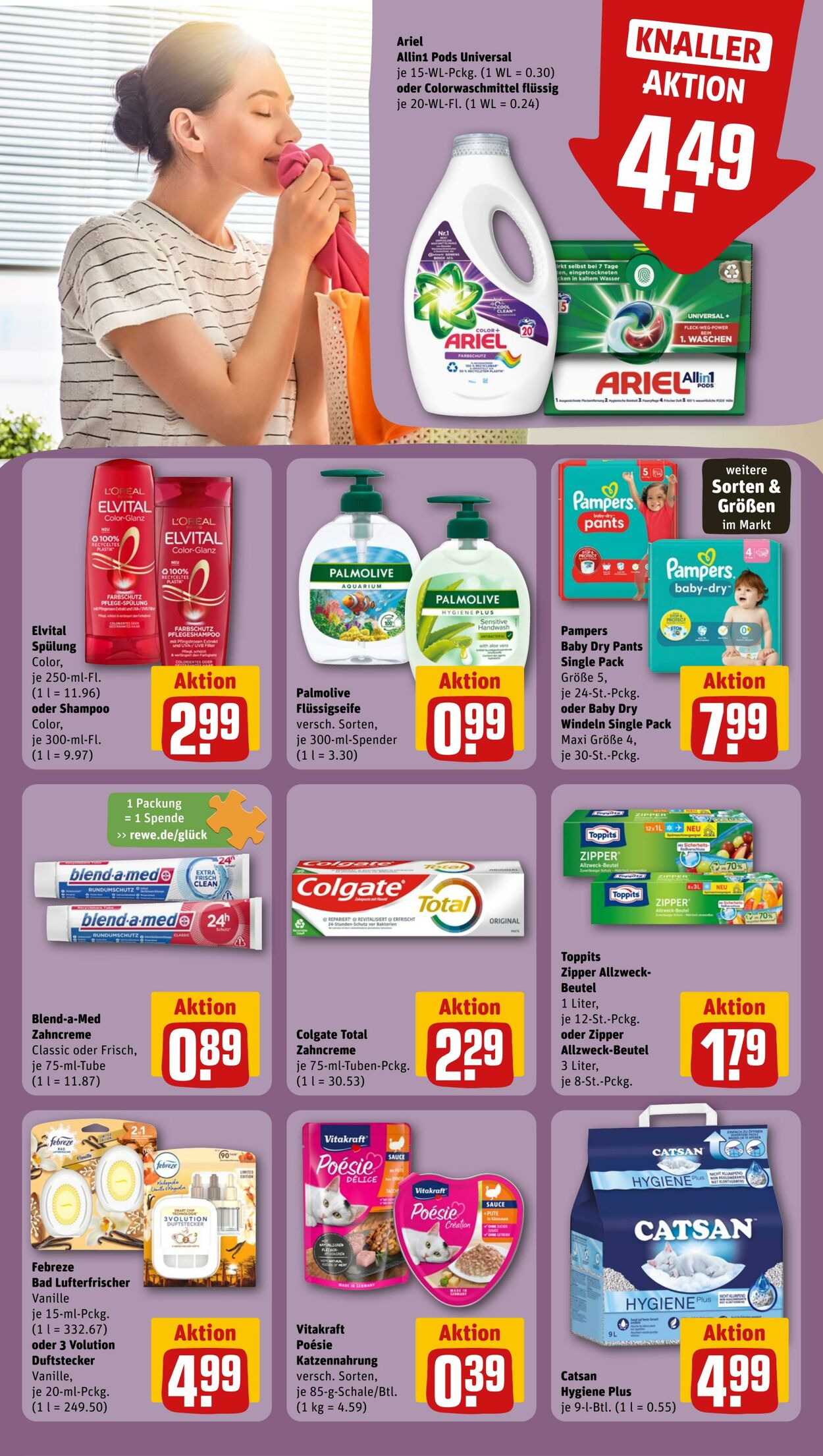 Prospekt Rewe 10.07.2023 - 15.07.2023