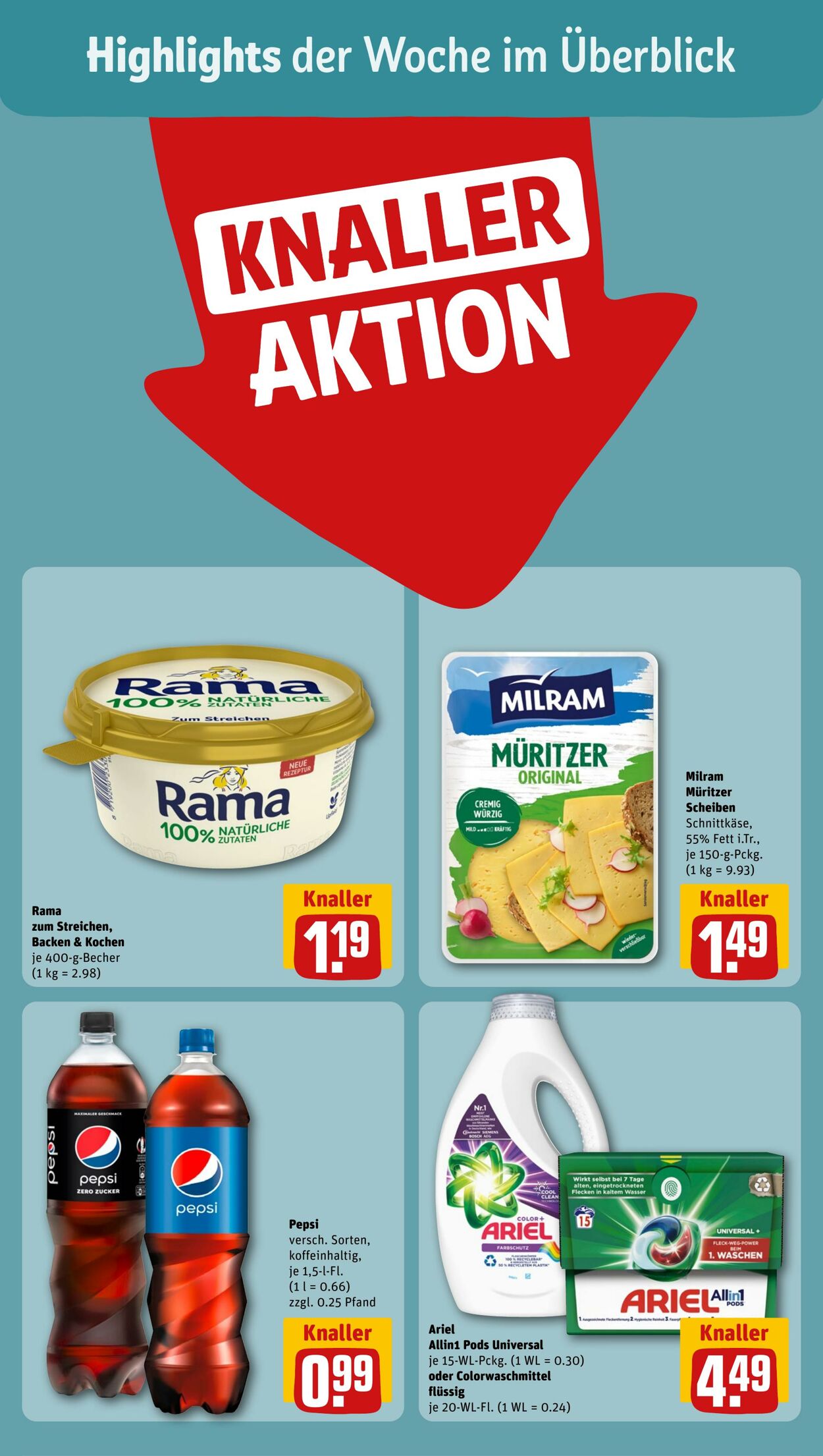 Prospekt Rewe 10.07.2023 - 15.07.2023