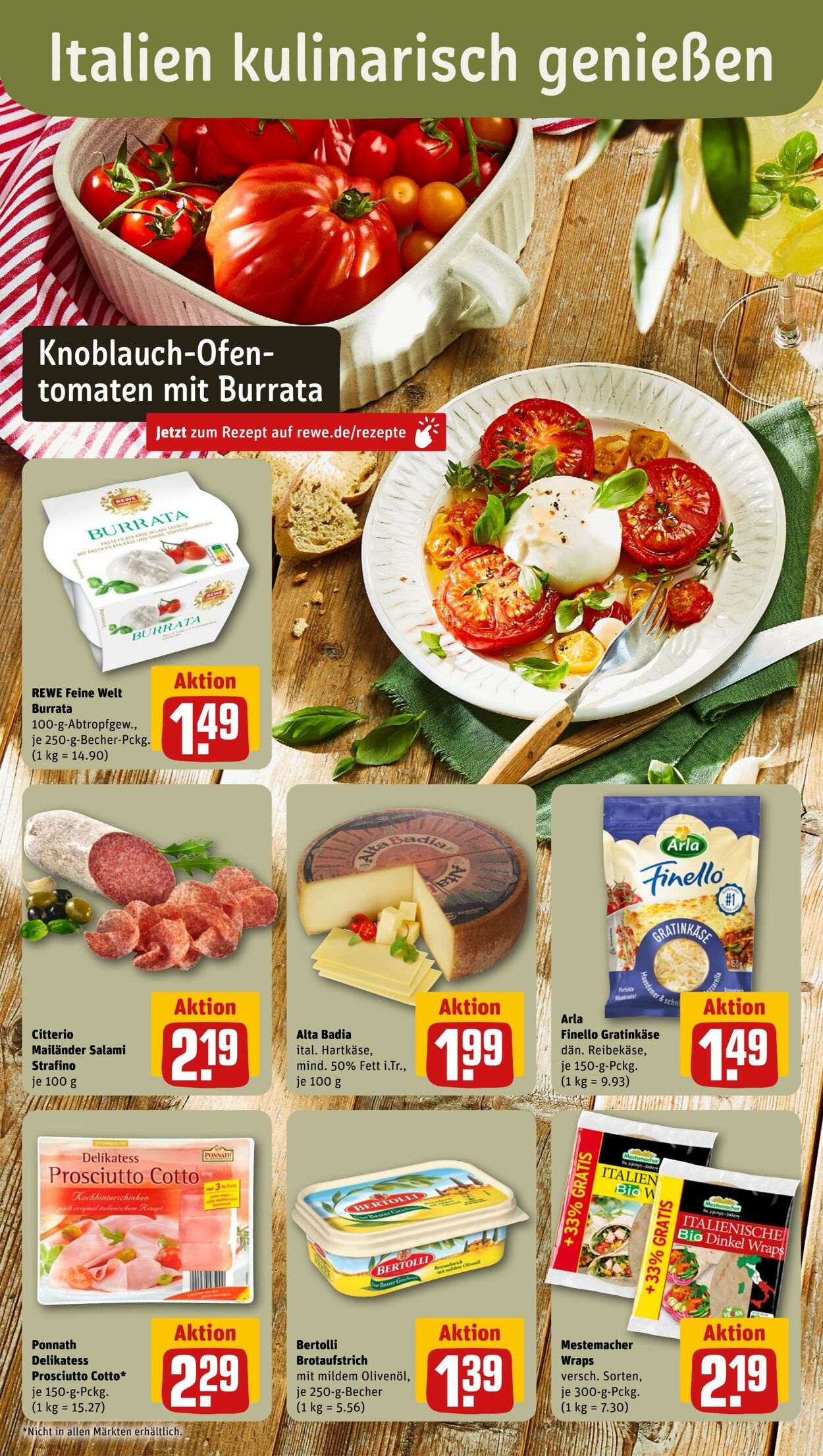 Prospekt Rewe 10.07.2023 - 15.07.2023