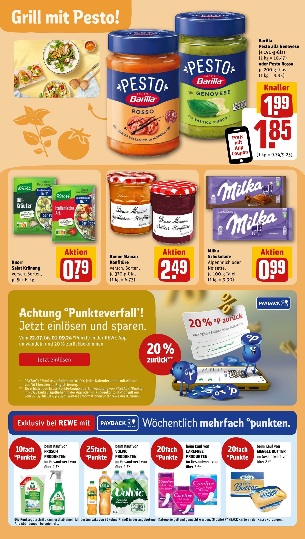 Prospekt Rewe 05.08.2024 - 10.08.2024