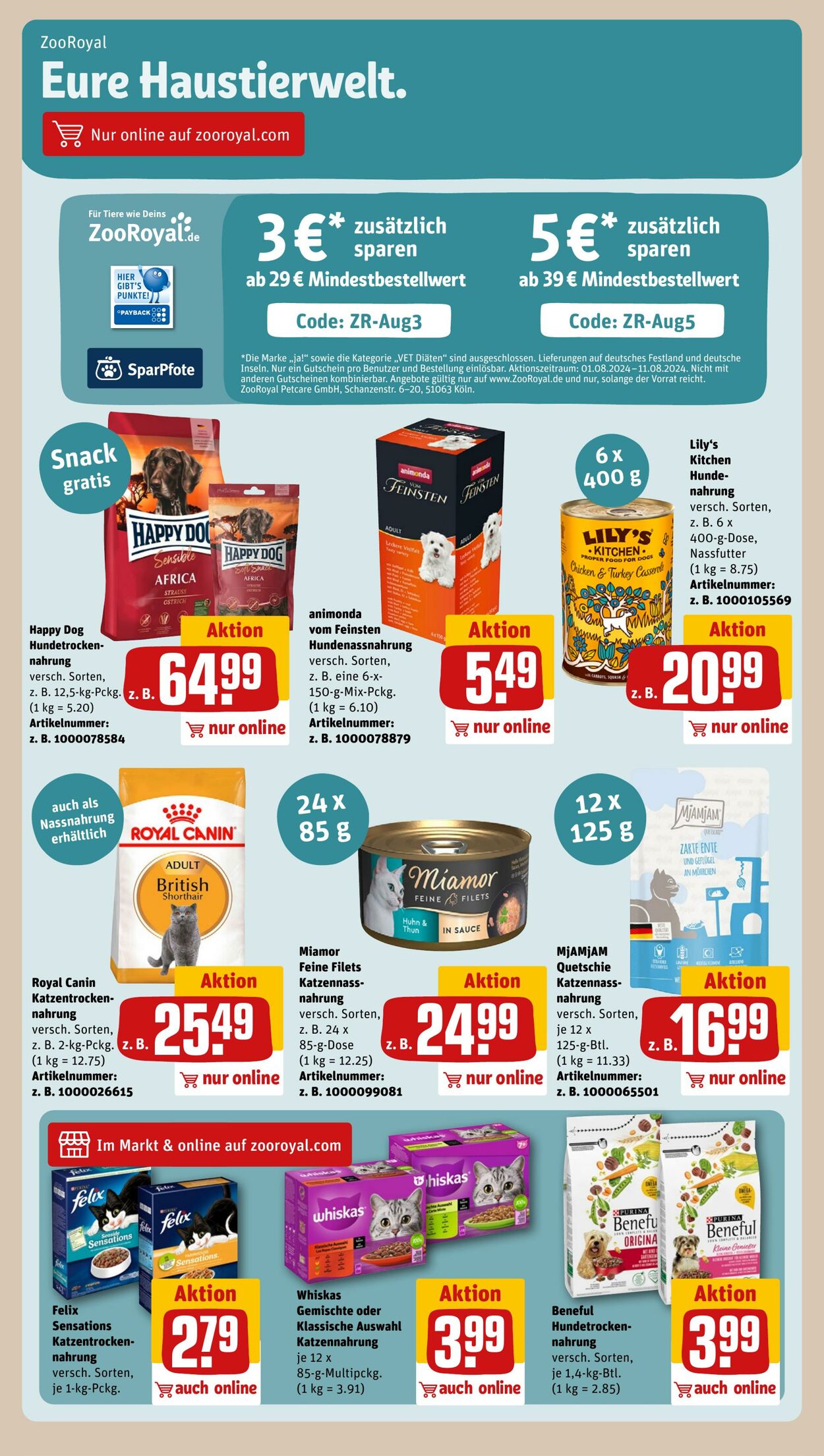 Prospekt Rewe 05.08.2024 - 10.08.2024