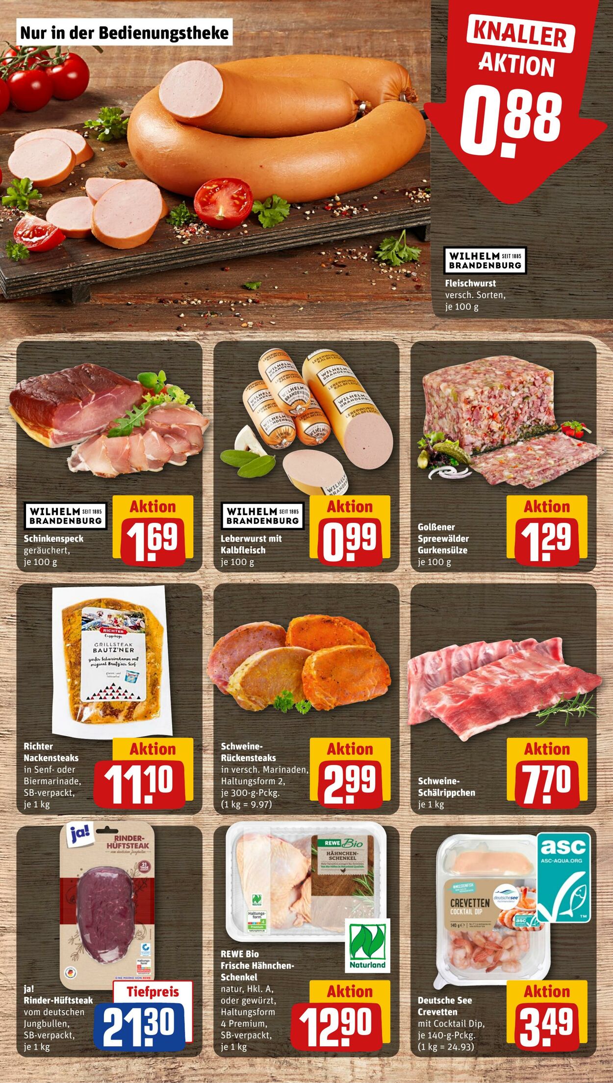 Prospekt Rewe 05.08.2024 - 10.08.2024