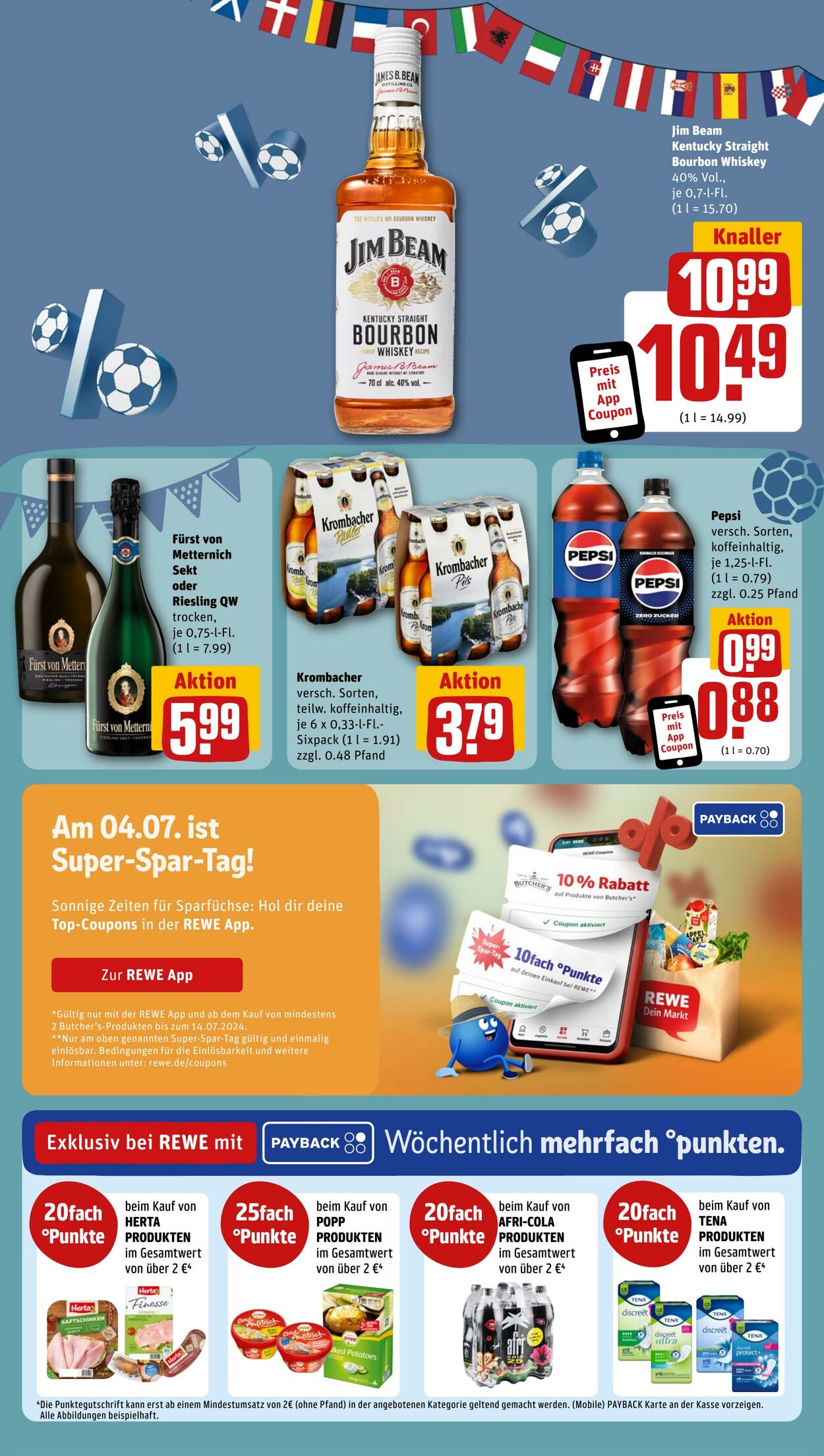 Prospekt Rewe 30.06.2024 - 06.07.2024