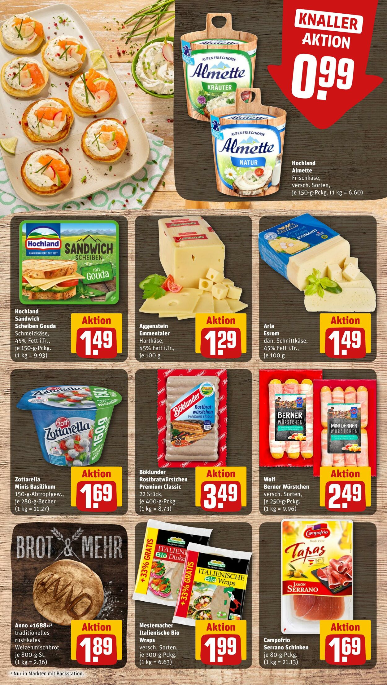 Prospekt Rewe 30.06.2024 - 06.07.2024