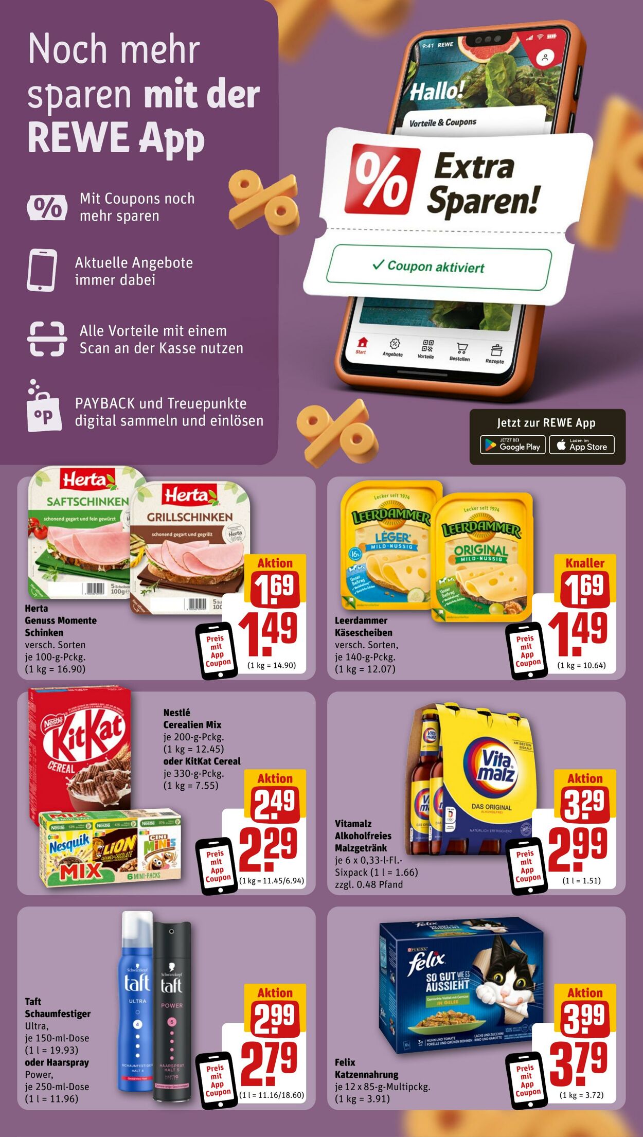 Prospekt Rewe 27.10.2024 - 04.11.2024