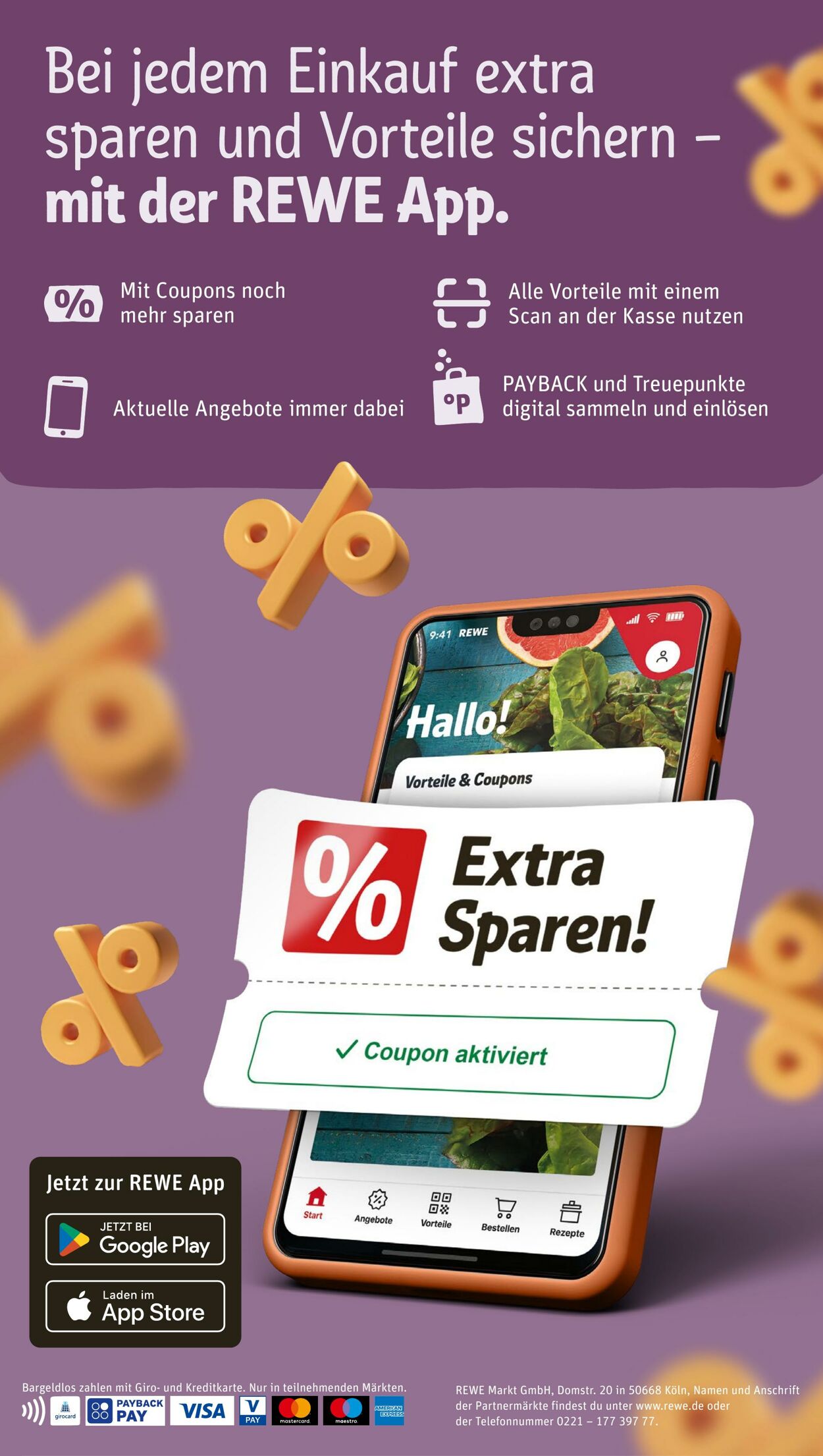 Prospekt Rewe 27.10.2024 - 04.11.2024