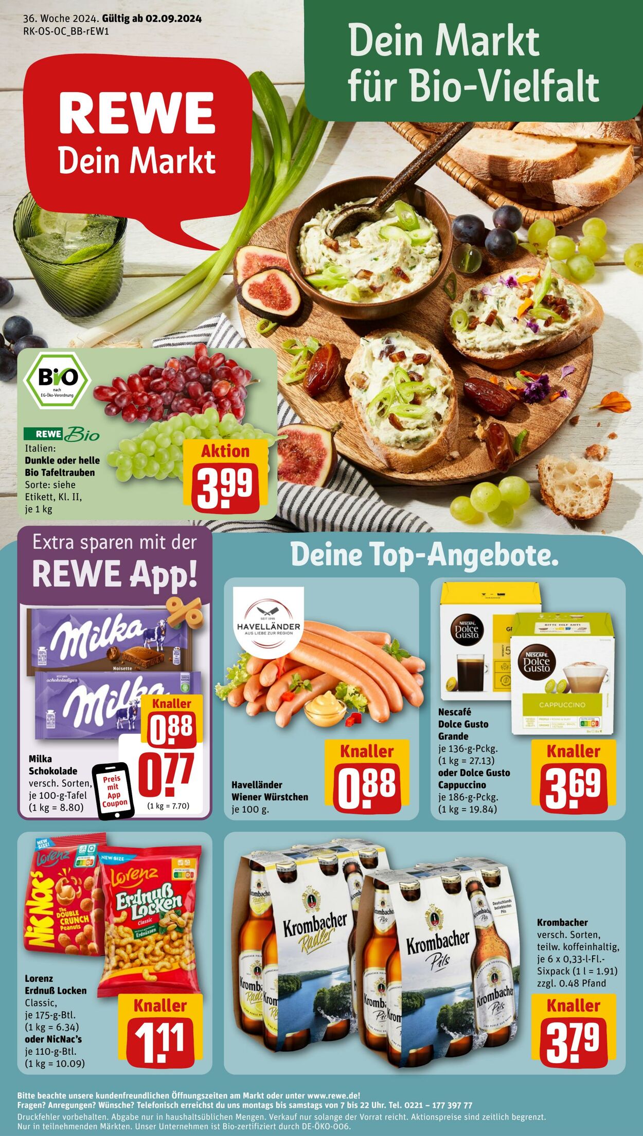 Prospekt Rewe 02.09.2024 - 07.09.2024