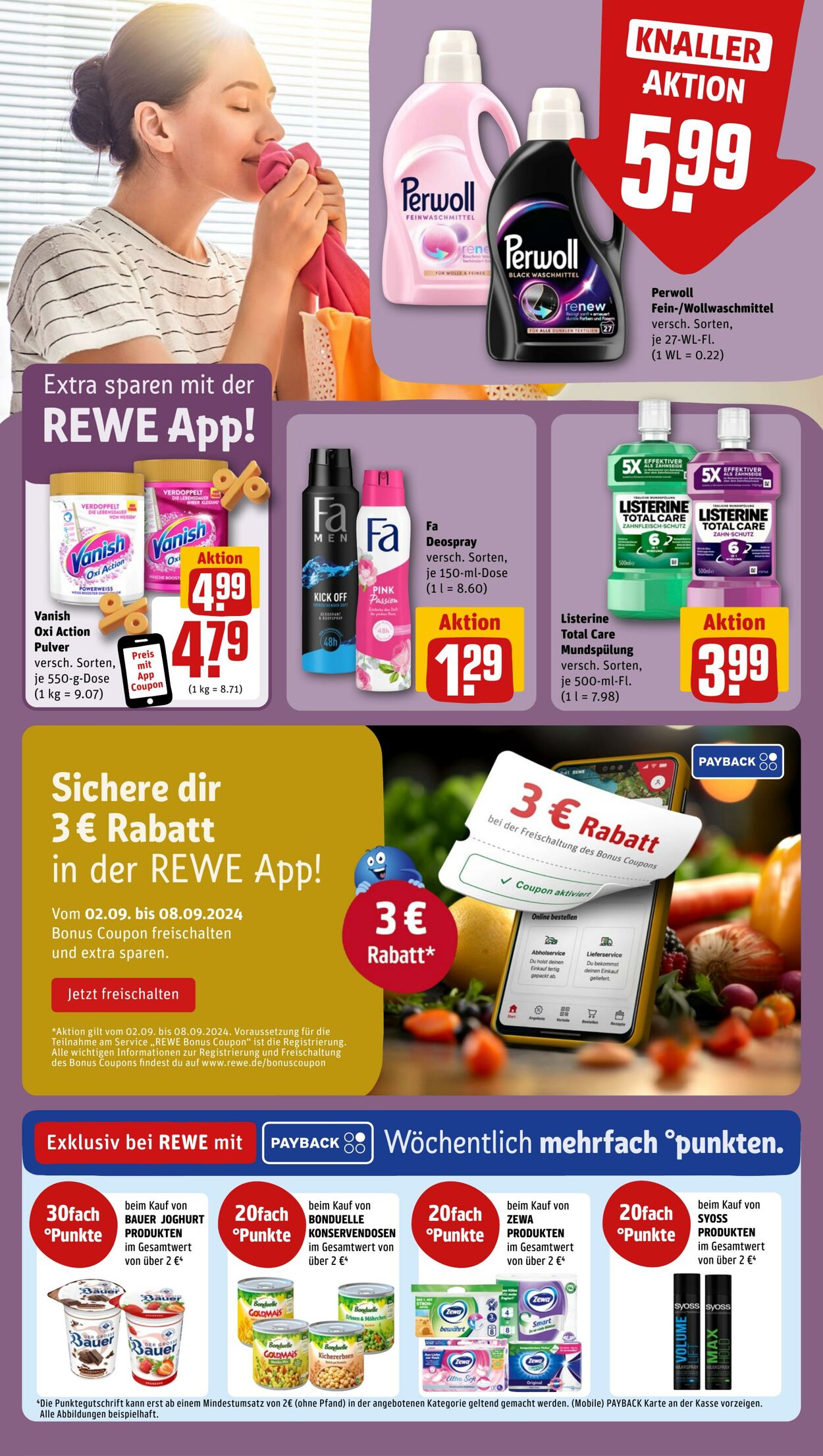 Prospekt Rewe 02.09.2024 - 07.09.2024