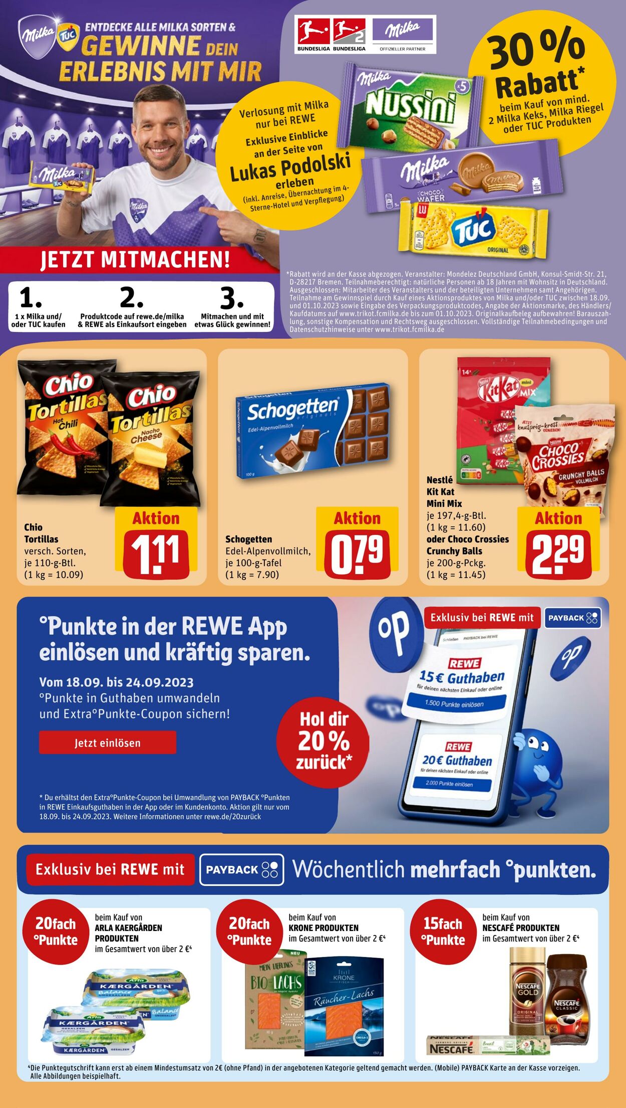 Prospekt Rewe 17.09.2023 - 23.09.2023