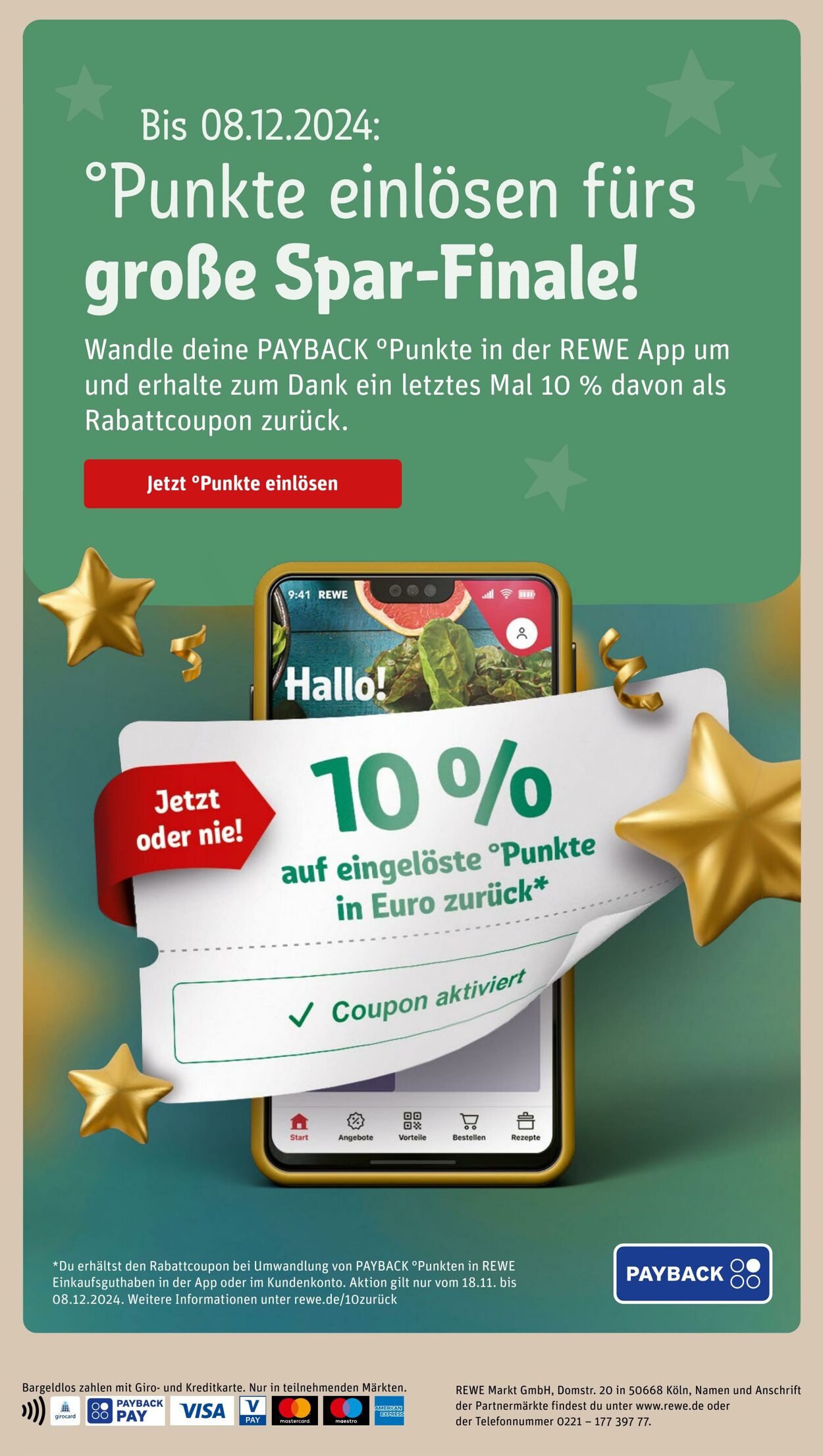 Prospekt Rewe 01.12.2024 - 07.12.2024