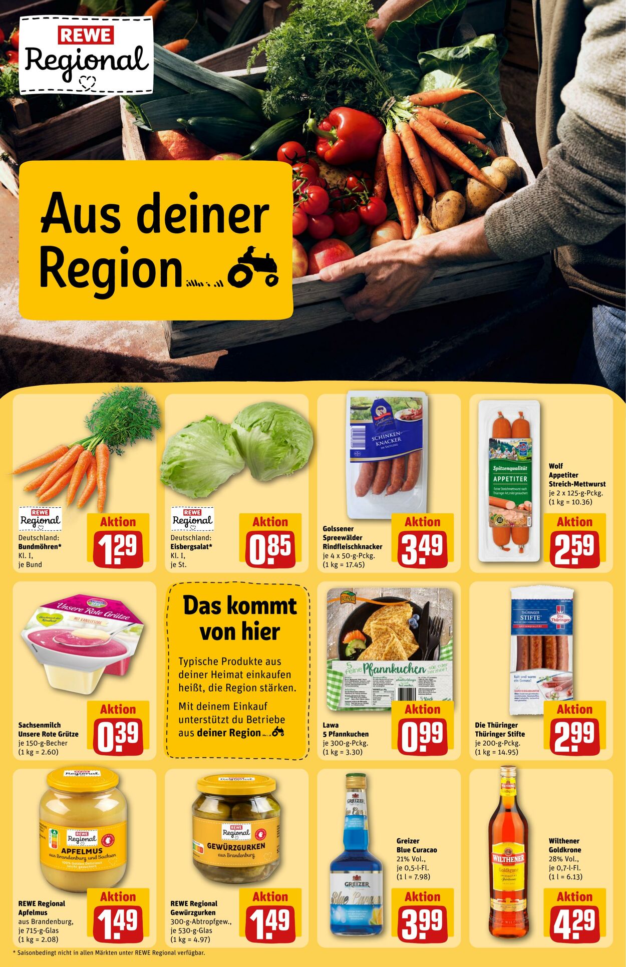 Prospekt Rewe 08.07.2024 - 13.07.2024