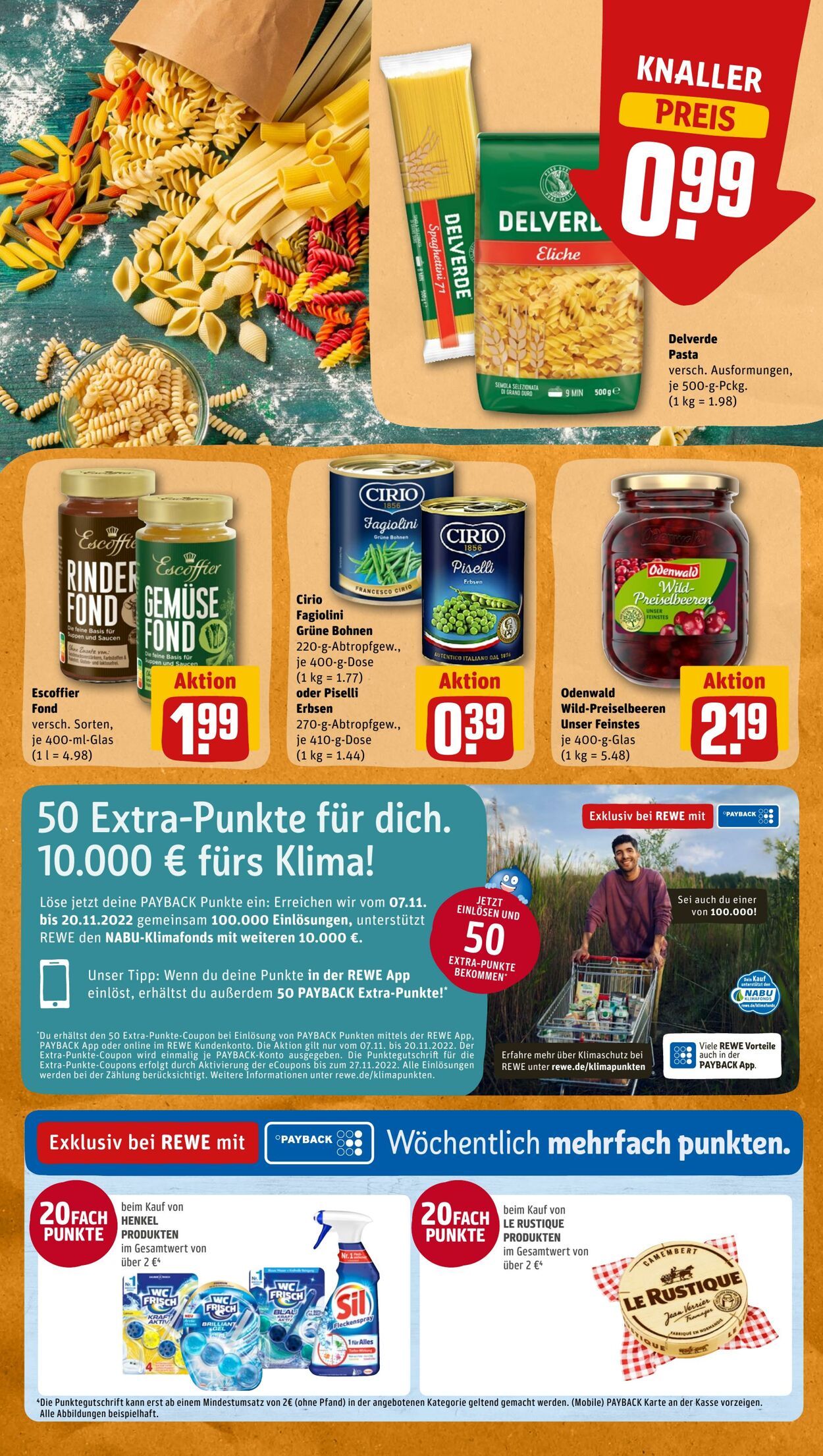 Prospekt Rewe 07.11.2022 - 12.11.2022