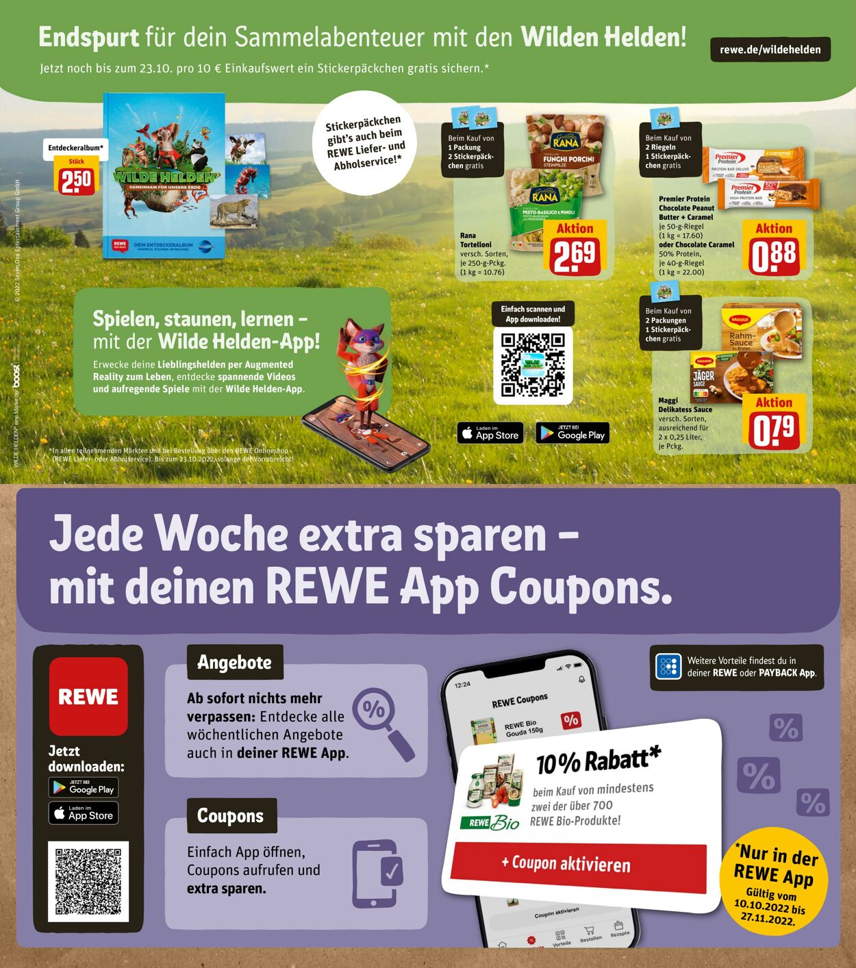 Prospekt Rewe 17.10.2022 - 22.10.2022