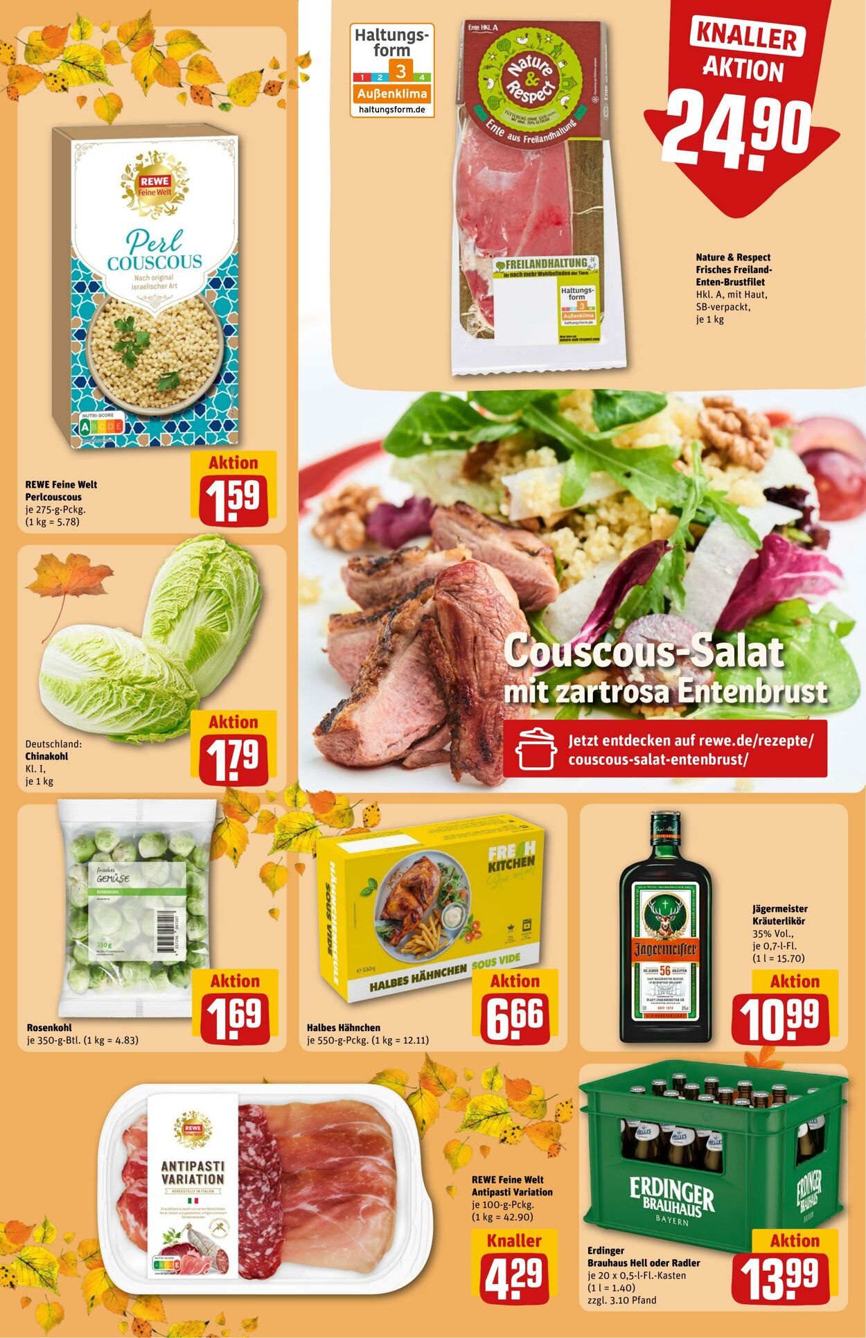 Prospekt Rewe 21.10.2024 - 28.10.2024