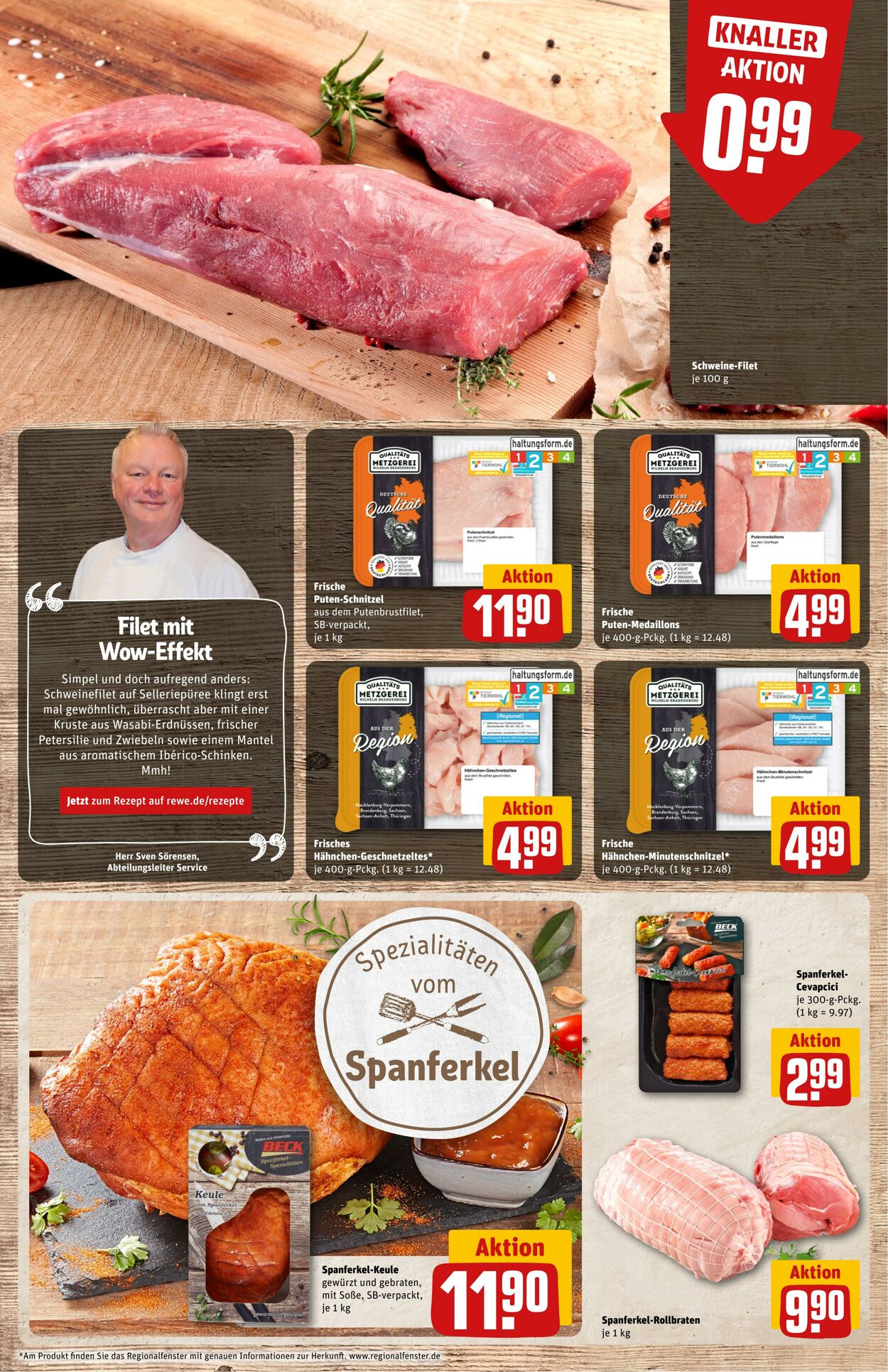 Prospekt Rewe 21.10.2024 - 28.10.2024