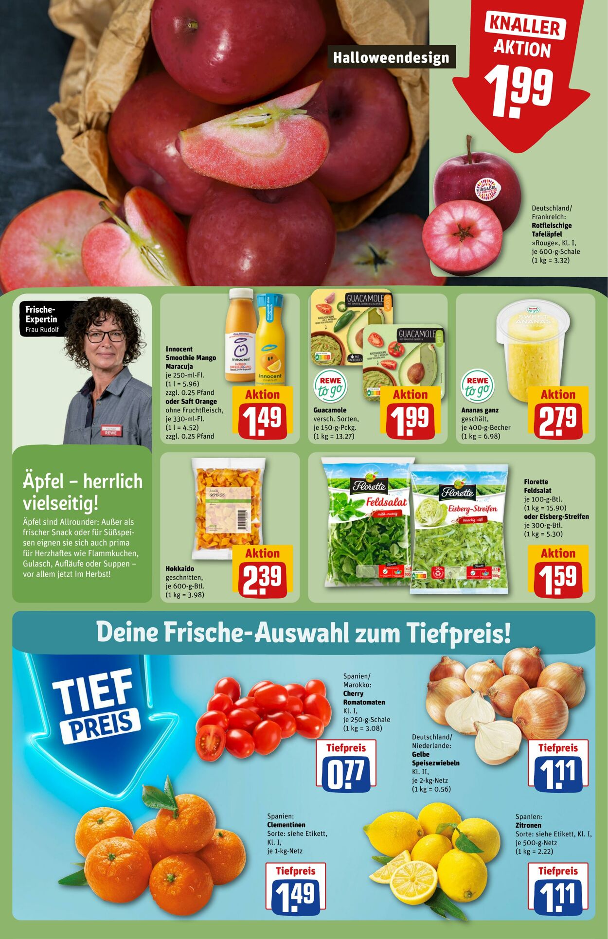 Prospekt Rewe 21.10.2024 - 28.10.2024