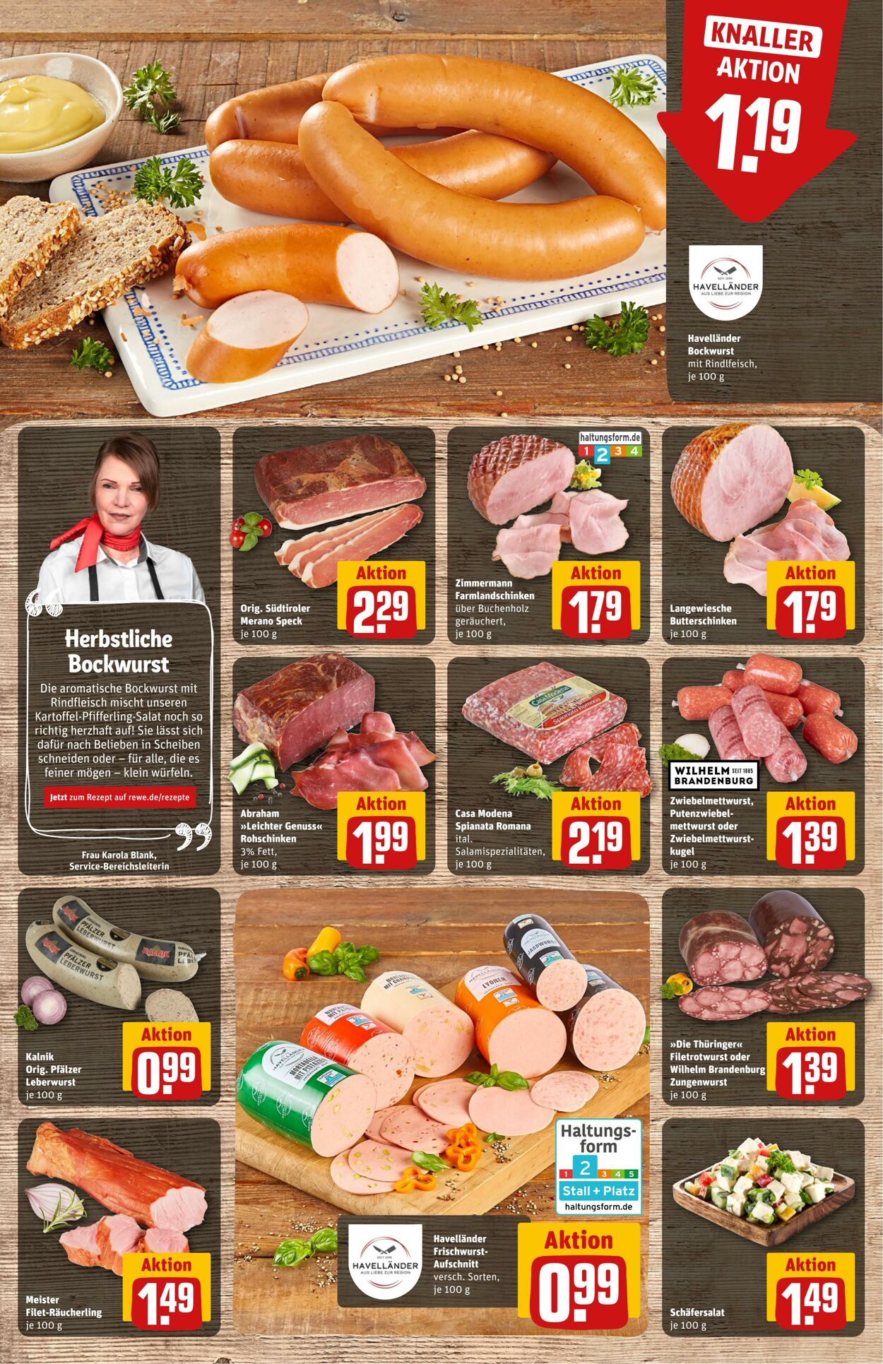 Prospekt Rewe 21.10.2024 - 28.10.2024