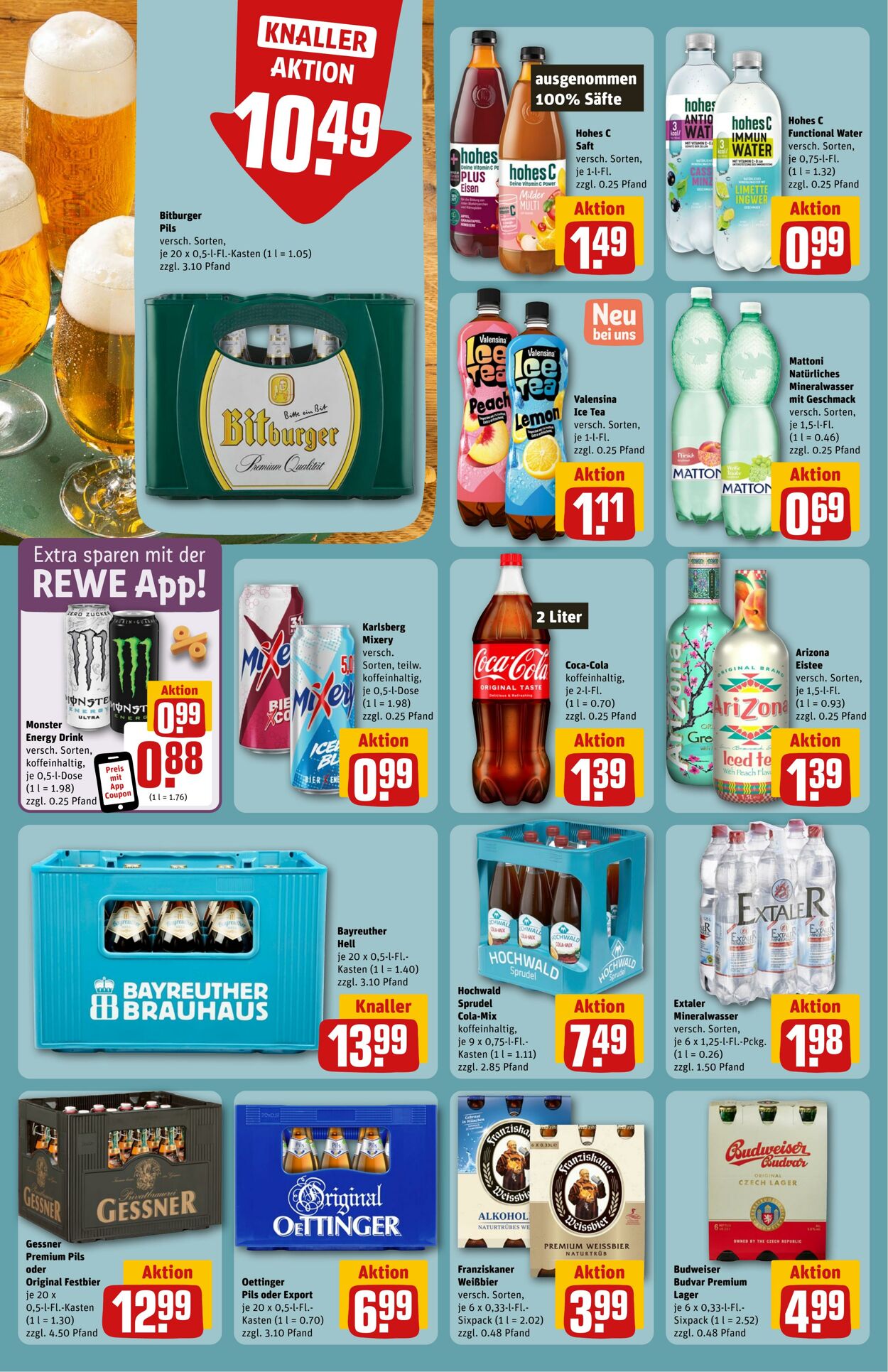 Prospekt Rewe 21.10.2024 - 28.10.2024