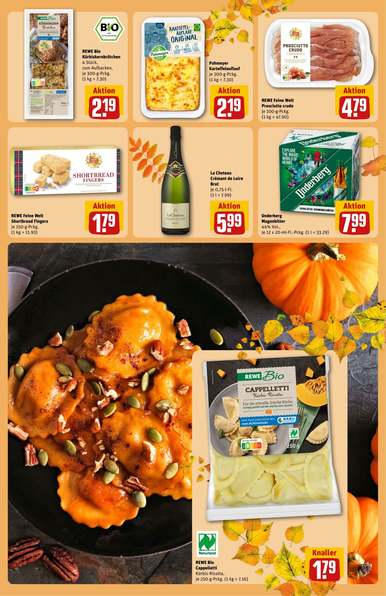 Prospekt Rewe 21.10.2024 - 28.10.2024