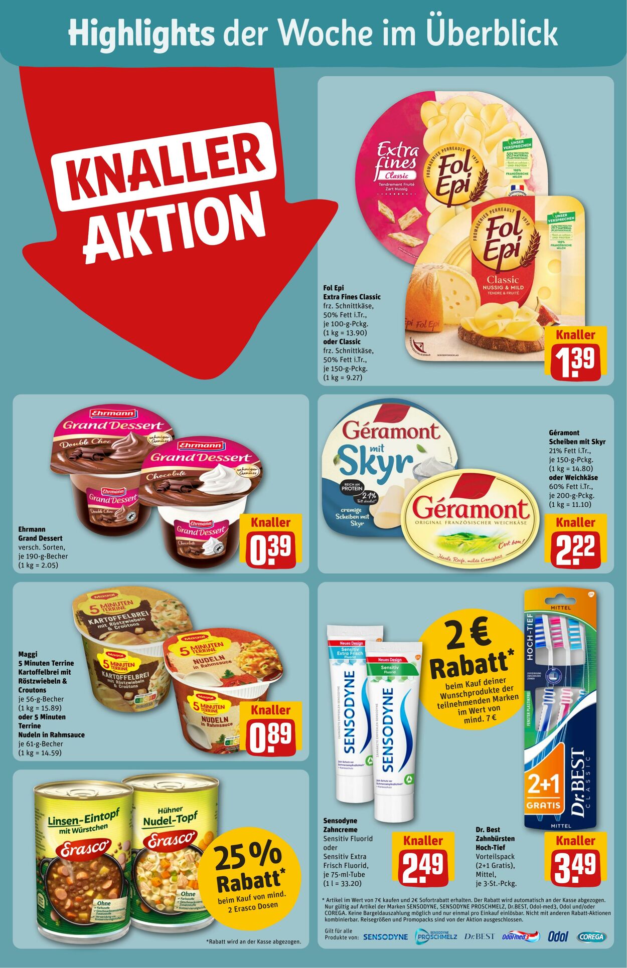 Prospekt Rewe 21.10.2024 - 28.10.2024