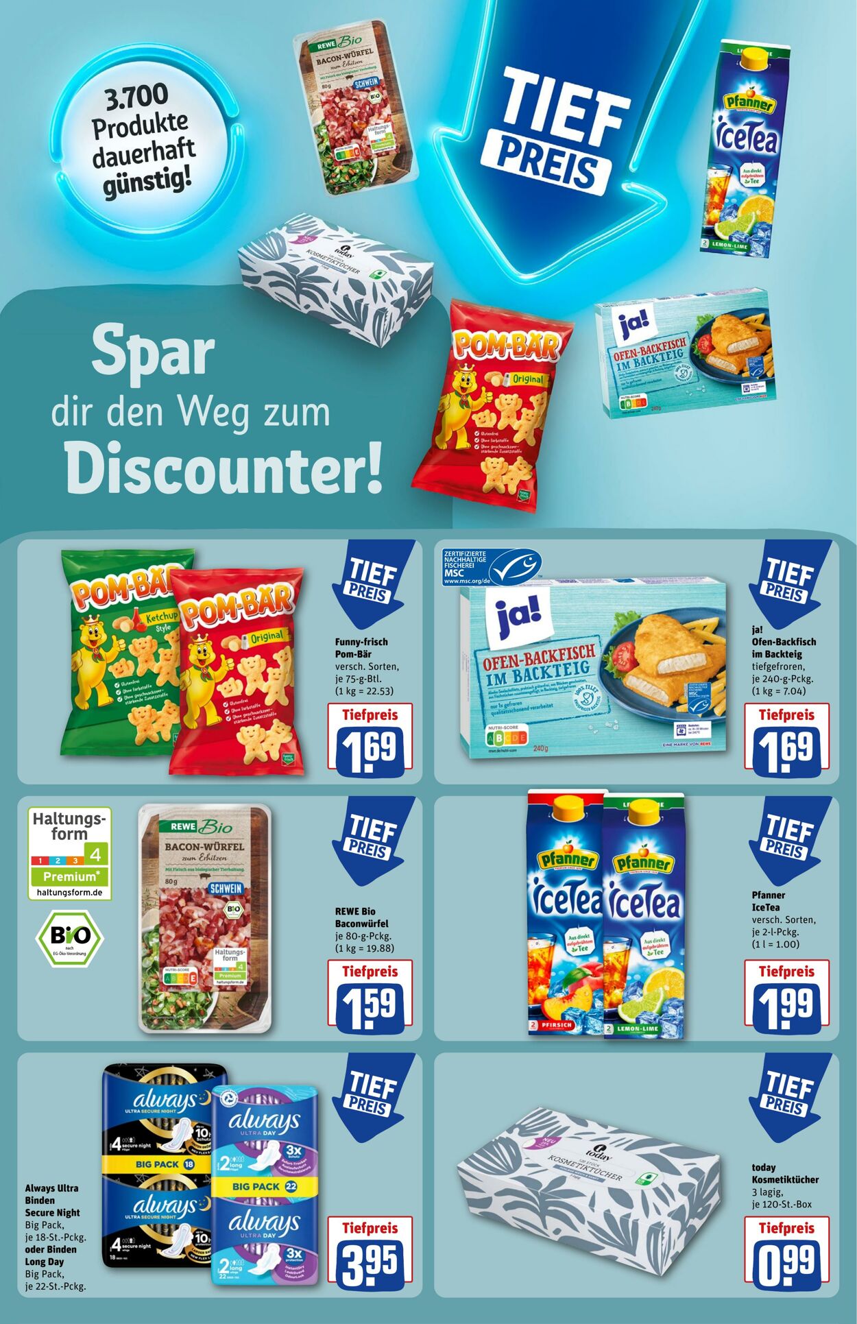 Prospekt Rewe 21.10.2024 - 28.10.2024