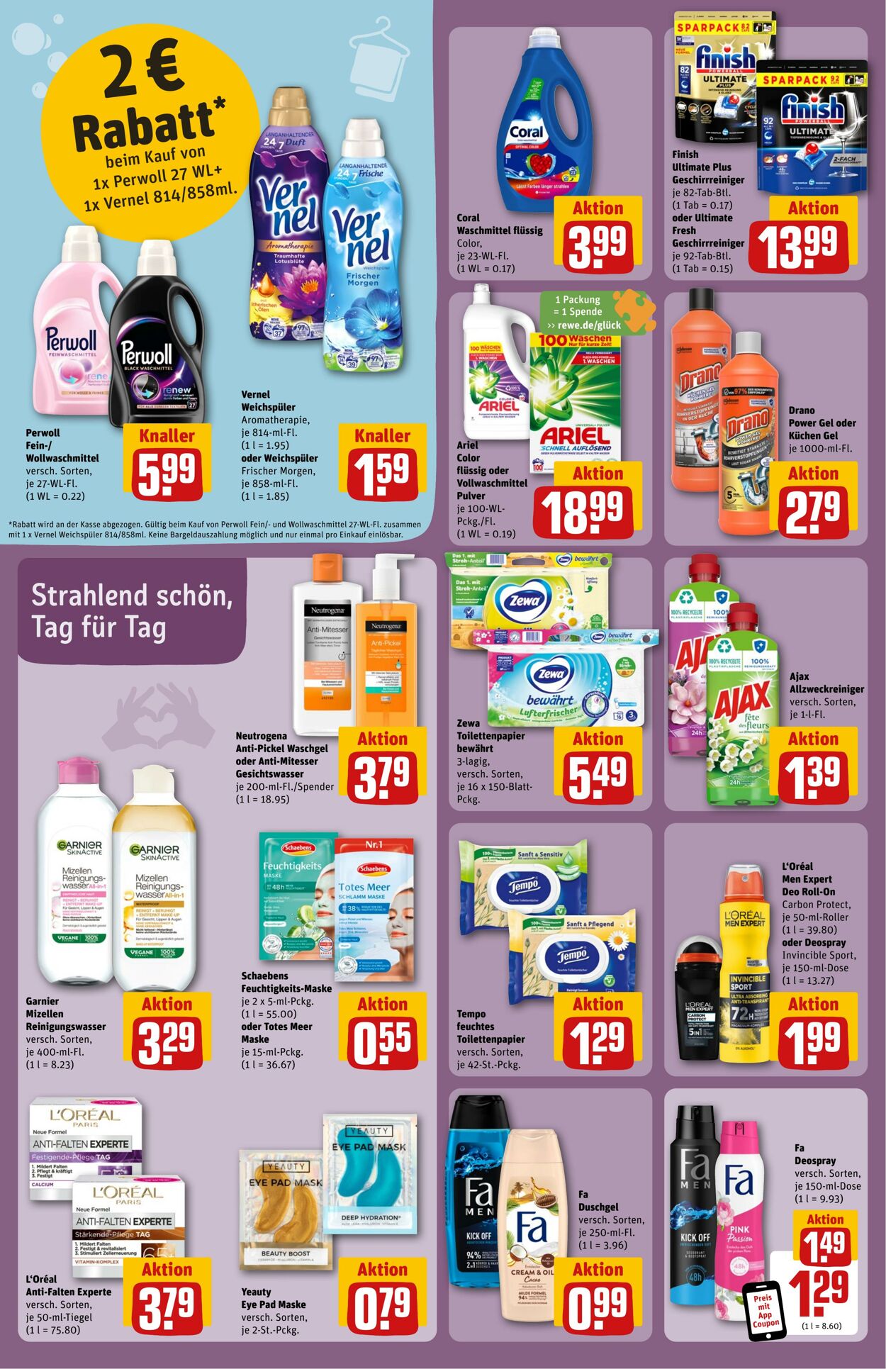 Prospekt Rewe 05.08.2024 - 10.08.2024