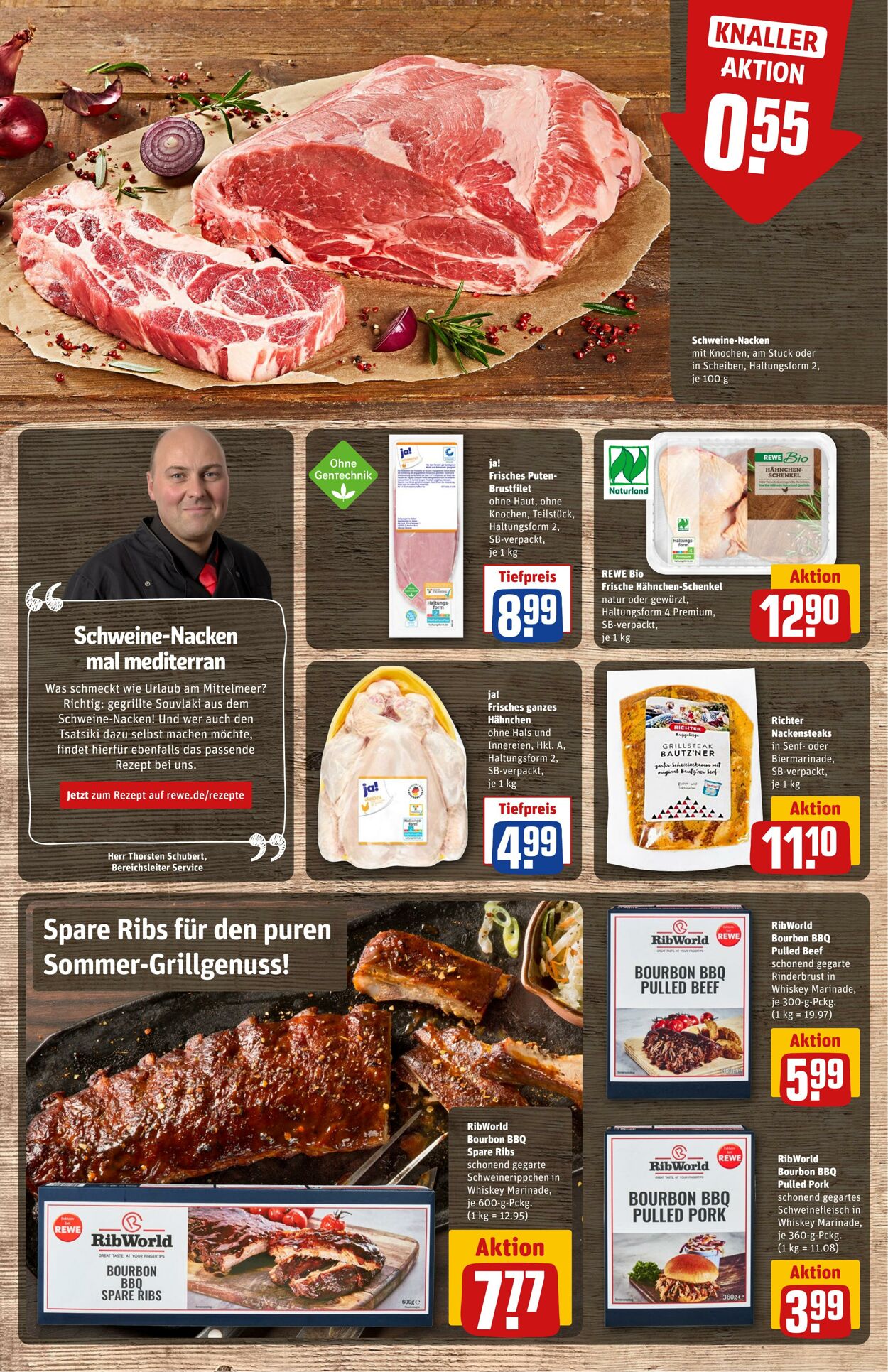 Prospekt Rewe 05.08.2024 - 10.08.2024